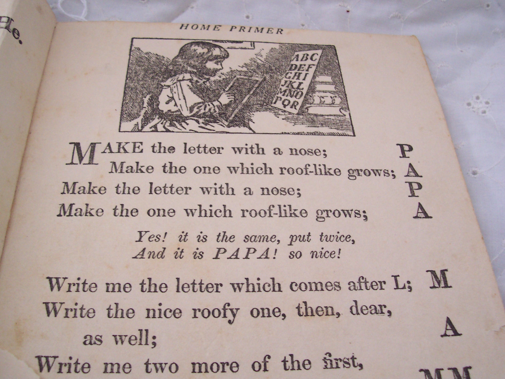 Home Primer Book 1922 Charles E Graham