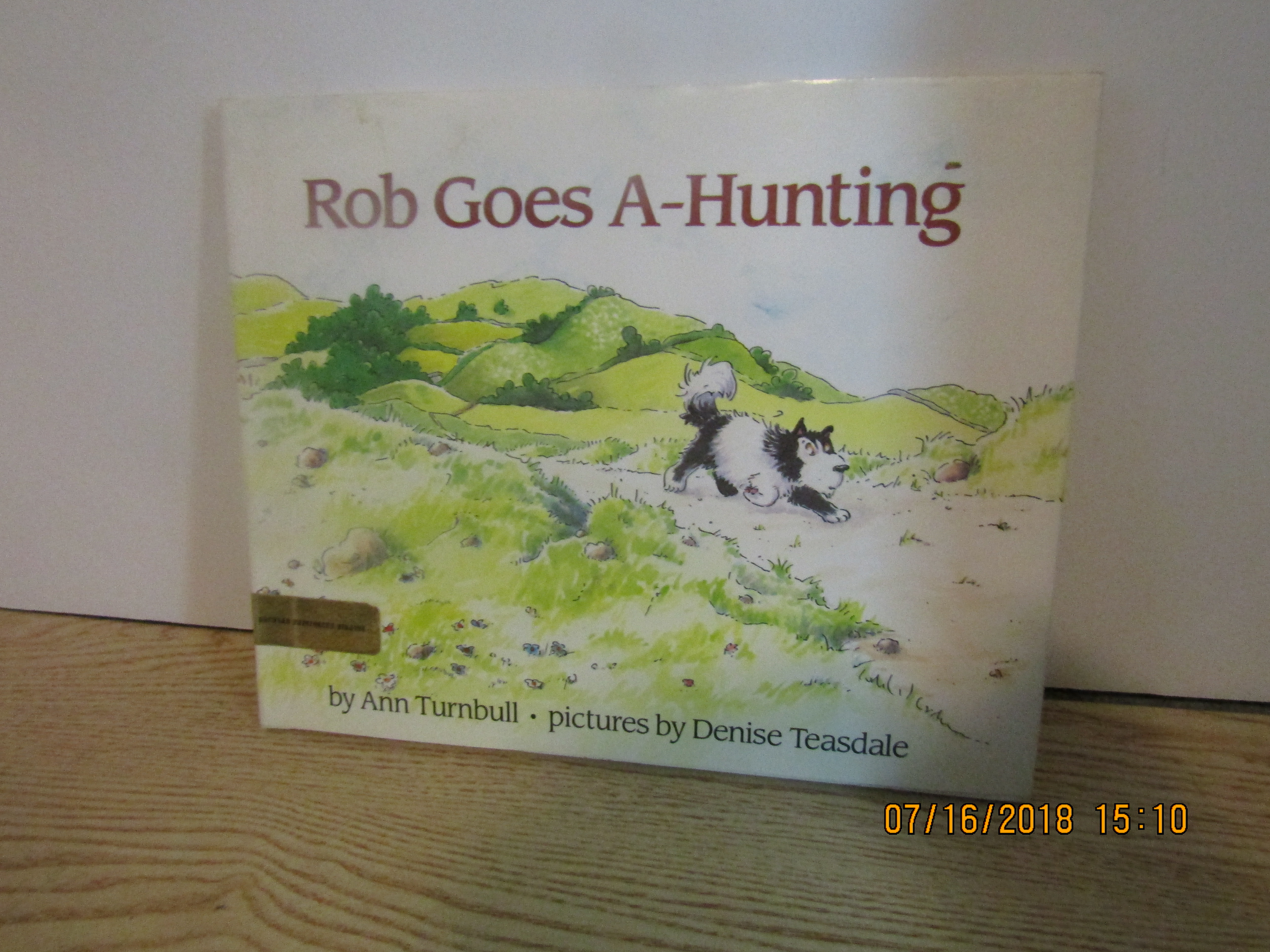 Children's Book Rob Goes A-Hunting