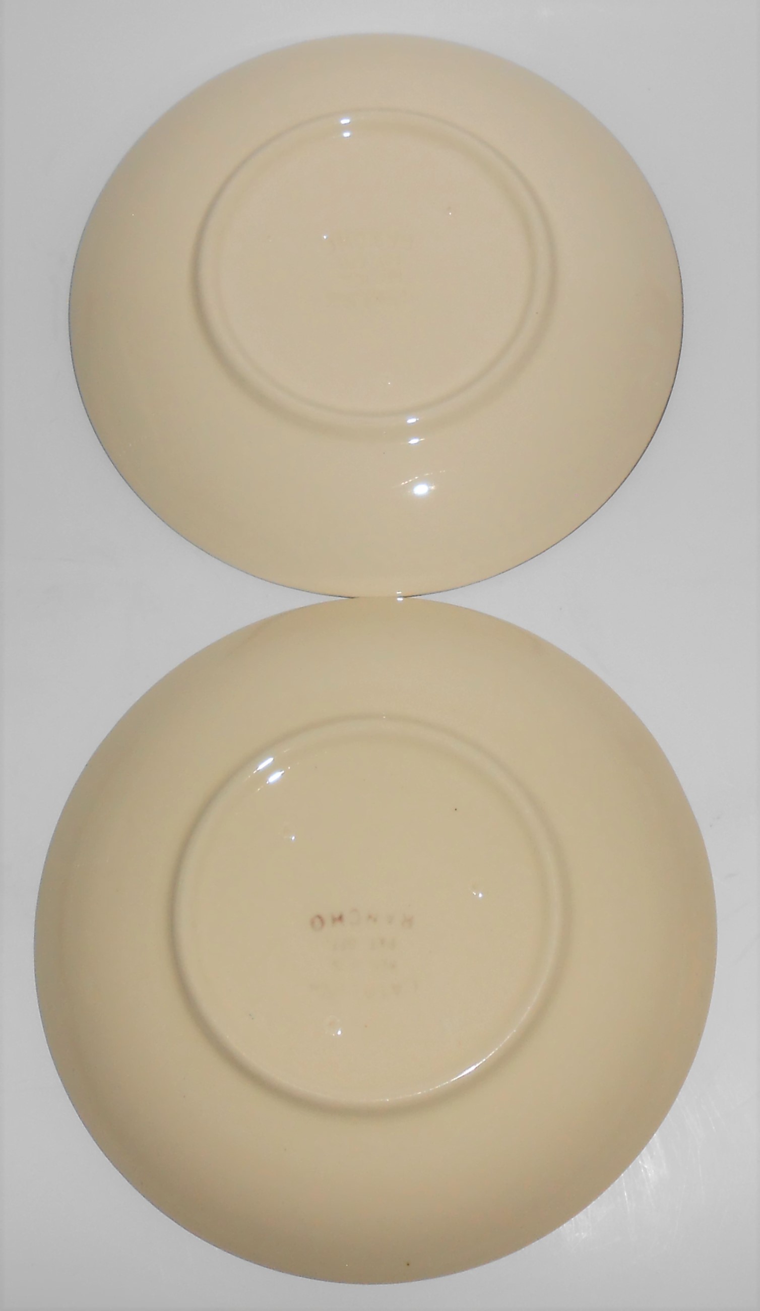 Franciscan Pottery Catalina Rancho Padua Custom Logo