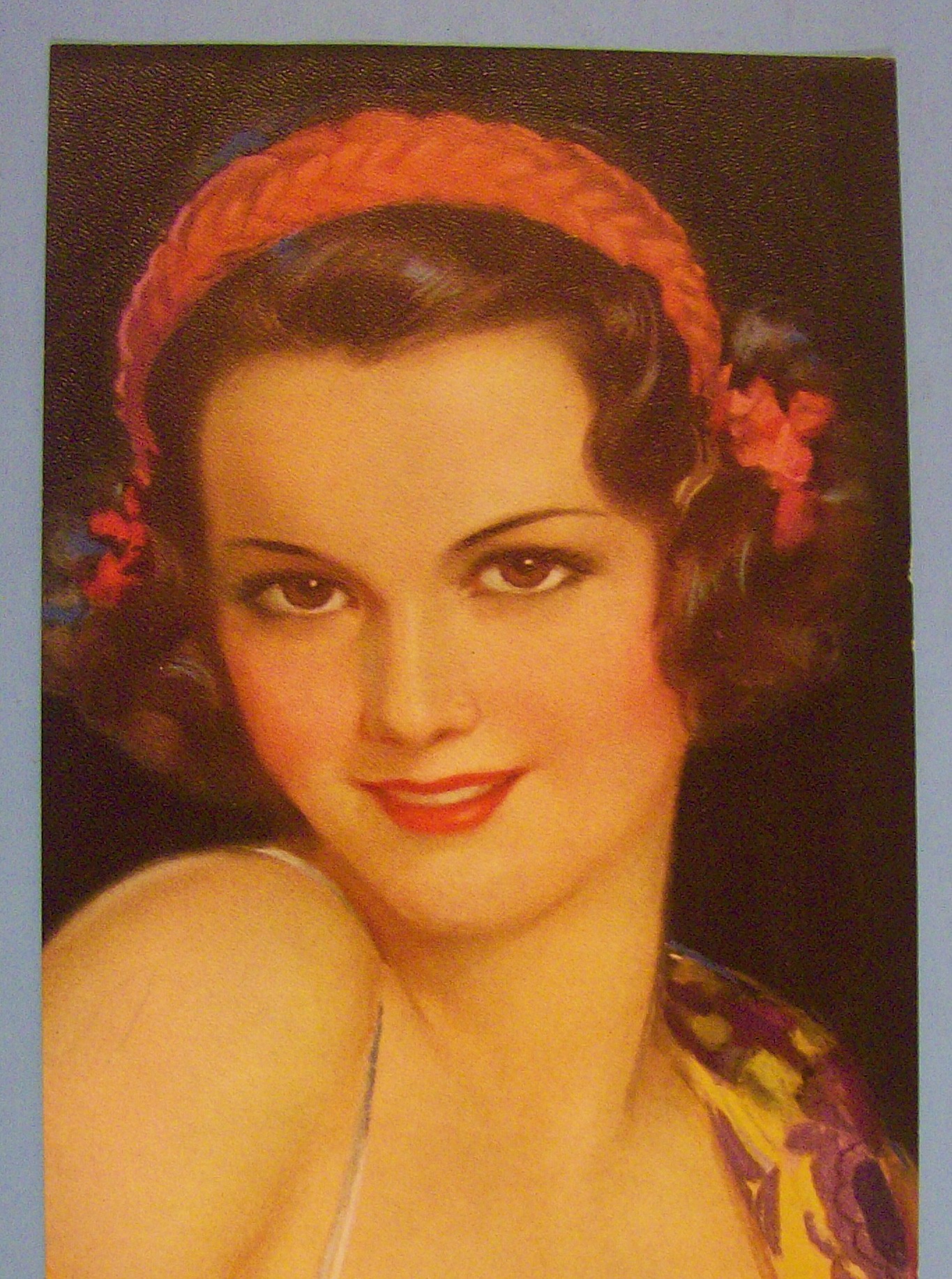 Colortype Picture 1930's Just A Dream Come True