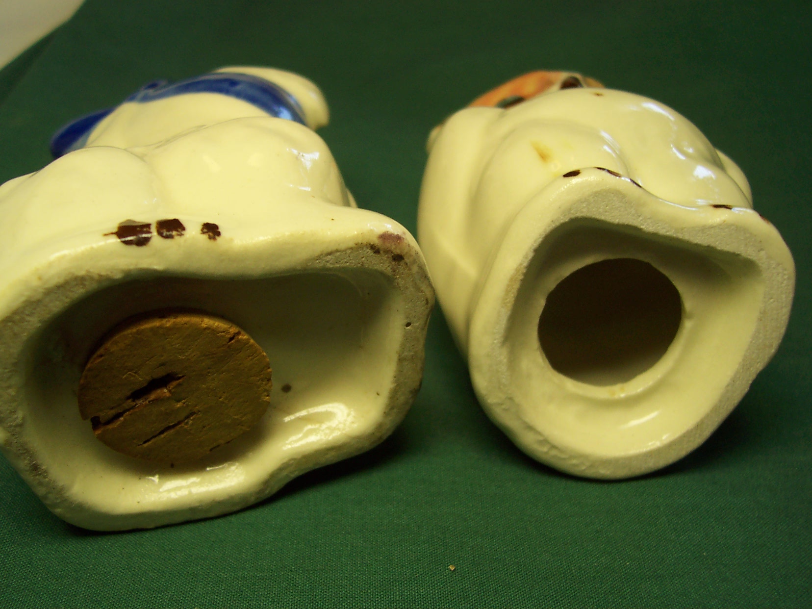 Shawnee Owl and Mugsy Salt and Pepper Shakers