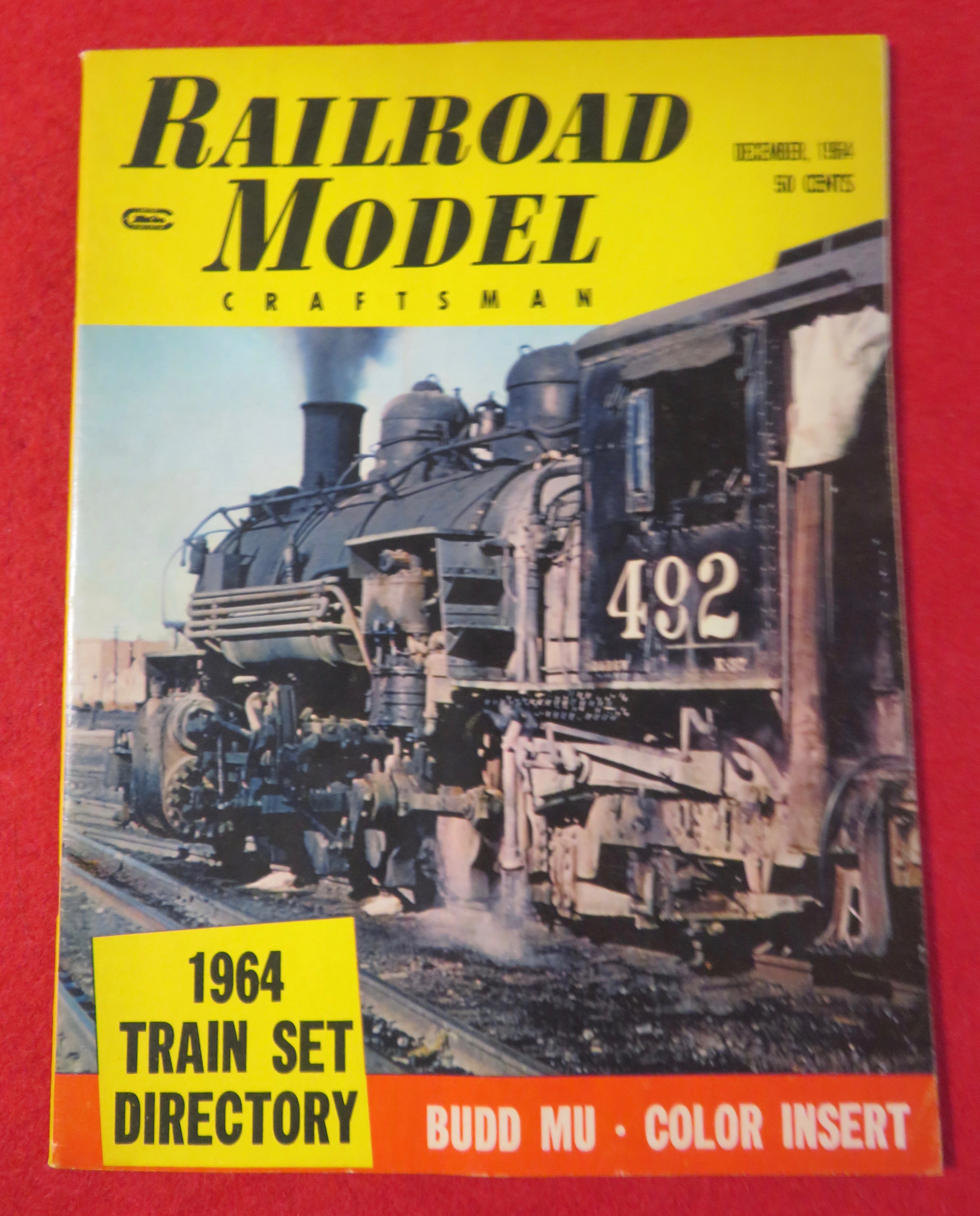 Railroad Model Craftsman Magazine December 1964