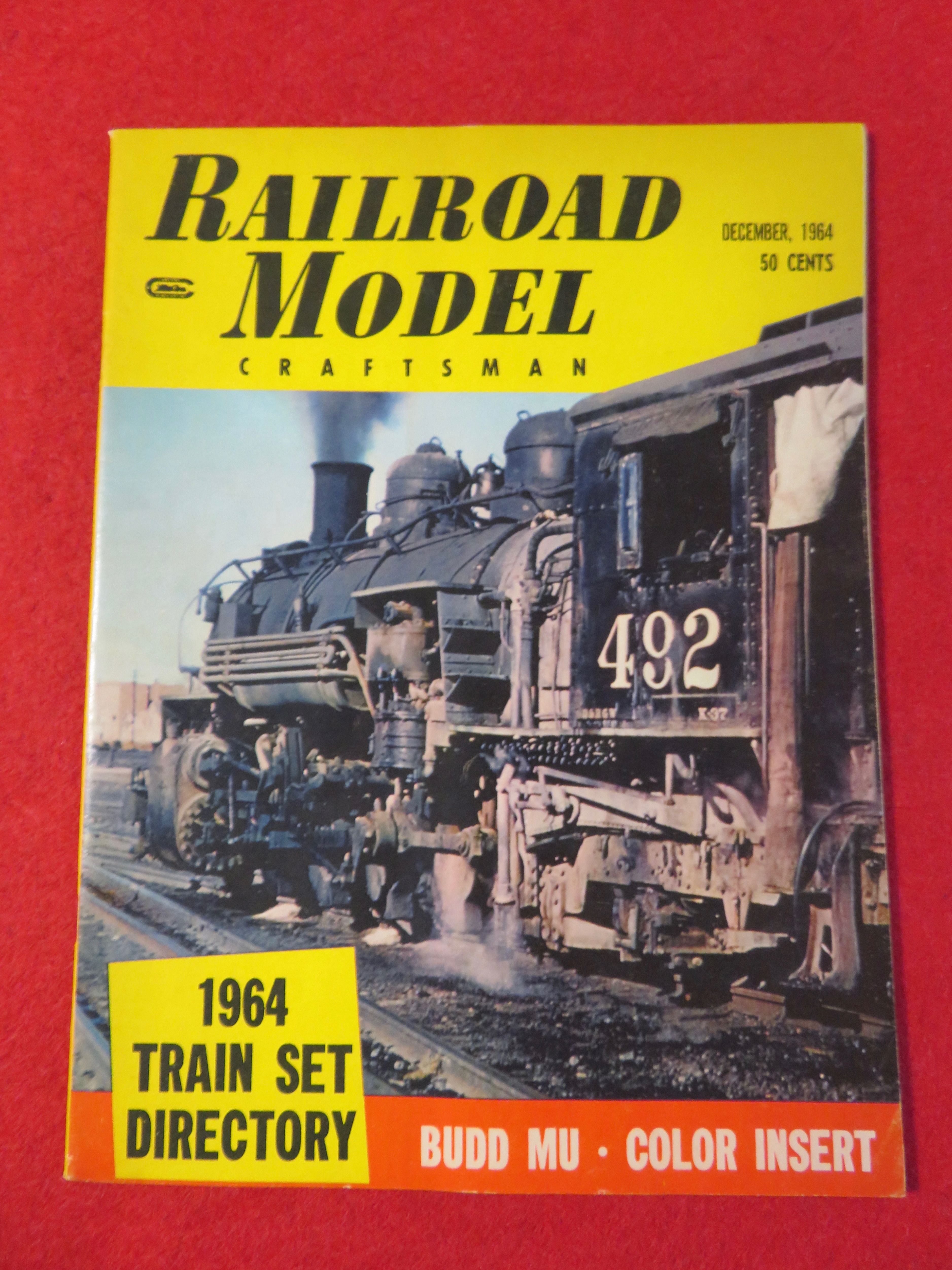 Railroad Model Craftsman Magazine December 1964