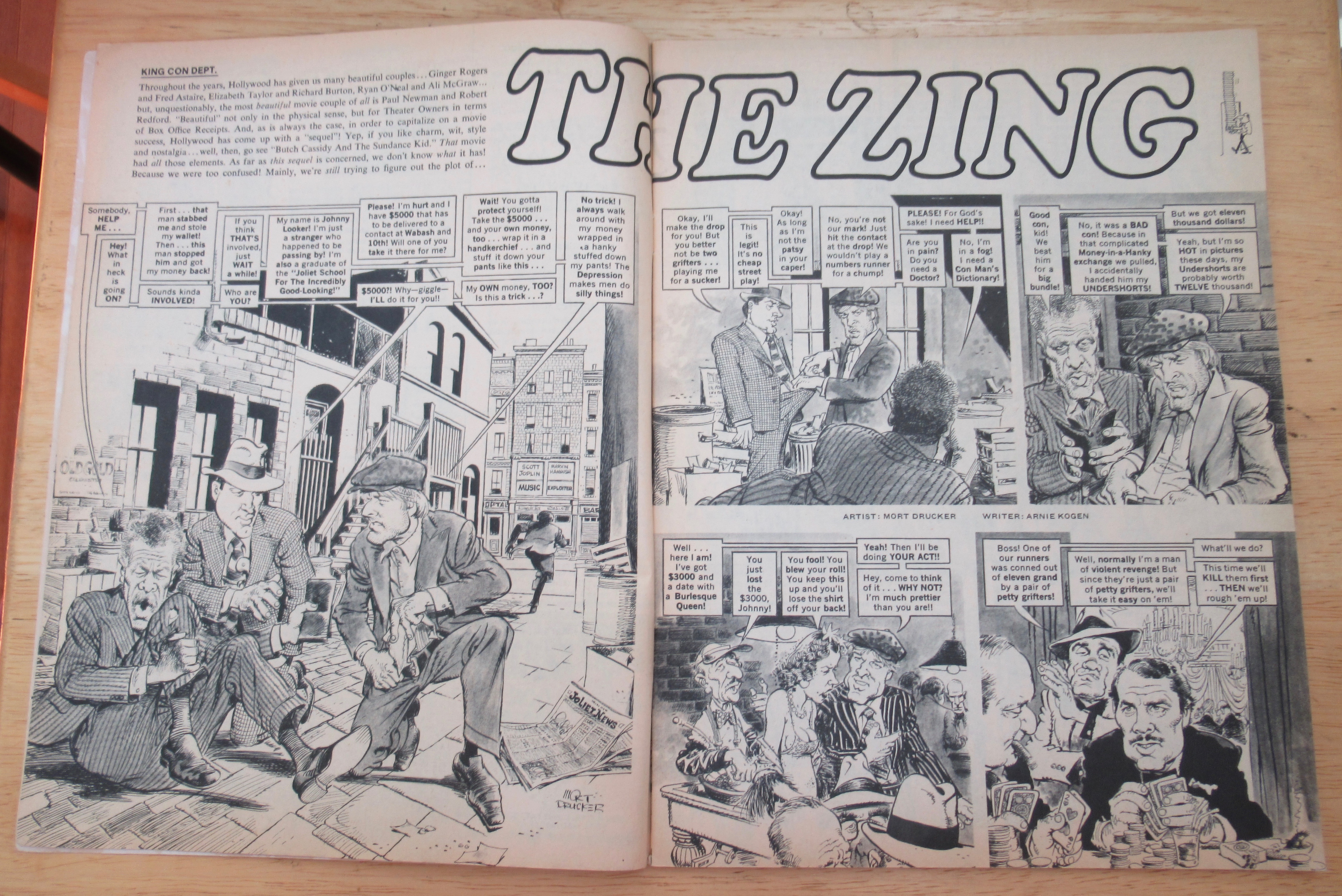 Mad Magazine #171 December 1974 The Big Con