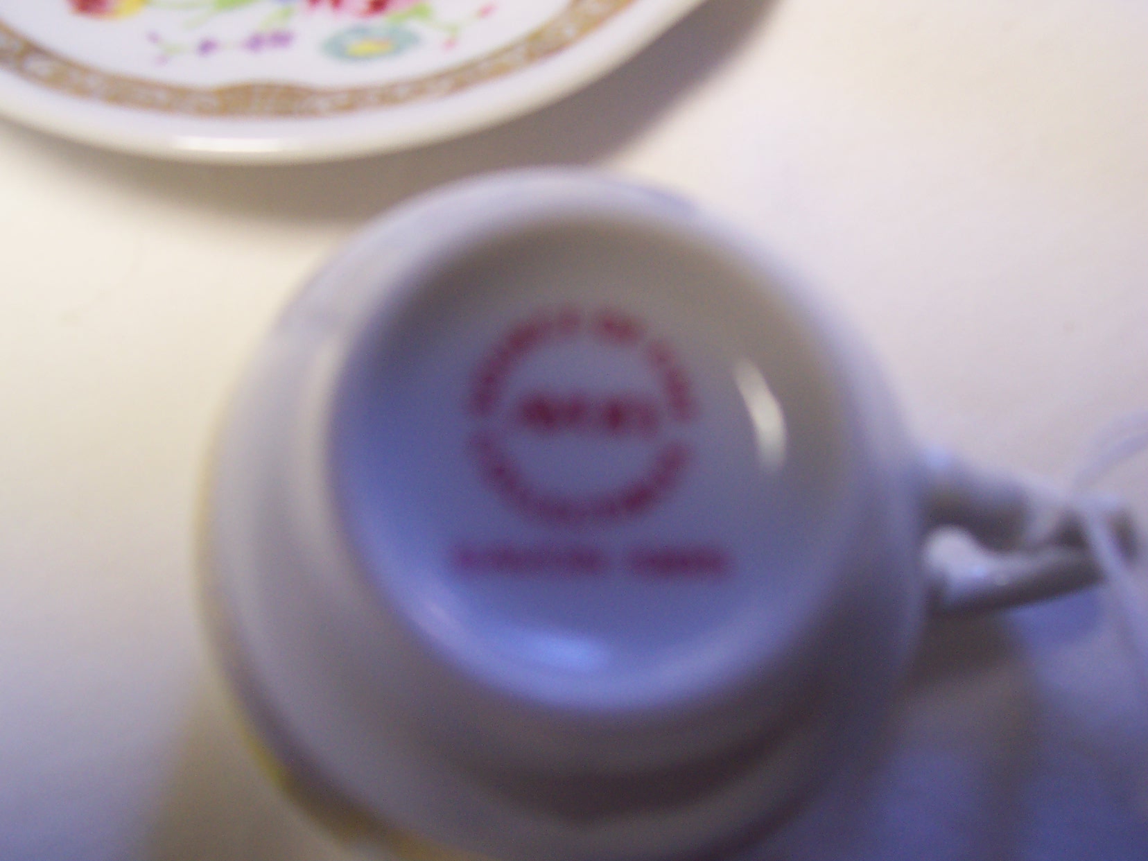 Vintager Avon Tradition Cup and Saucer 1985