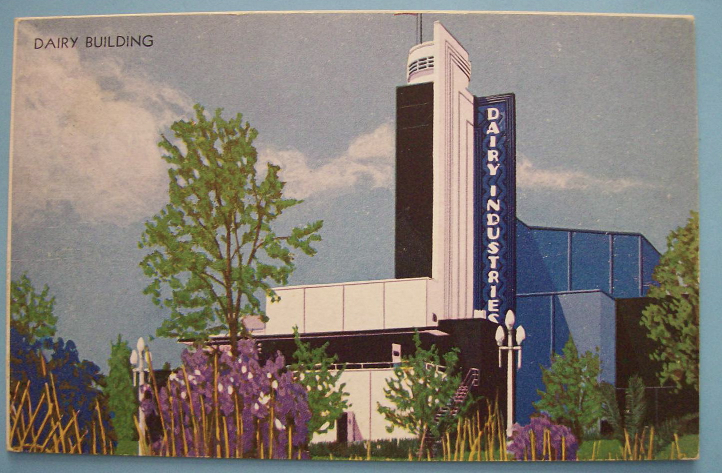Dairy Building Postcard (Chicago World's Fair)