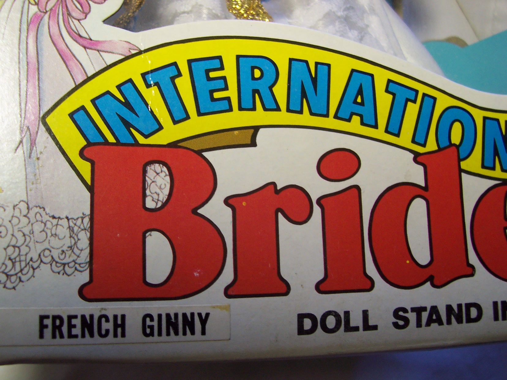Ginny Doll French Bride 1982 mint in box