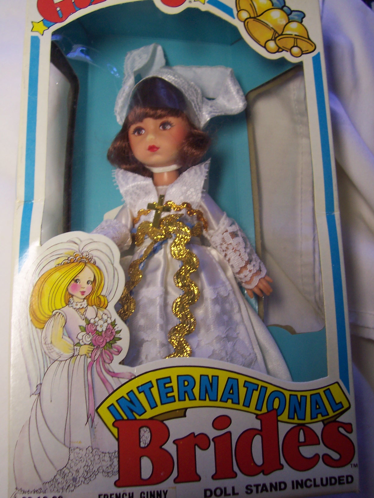Ginny Doll French Bride 1982 mint in box