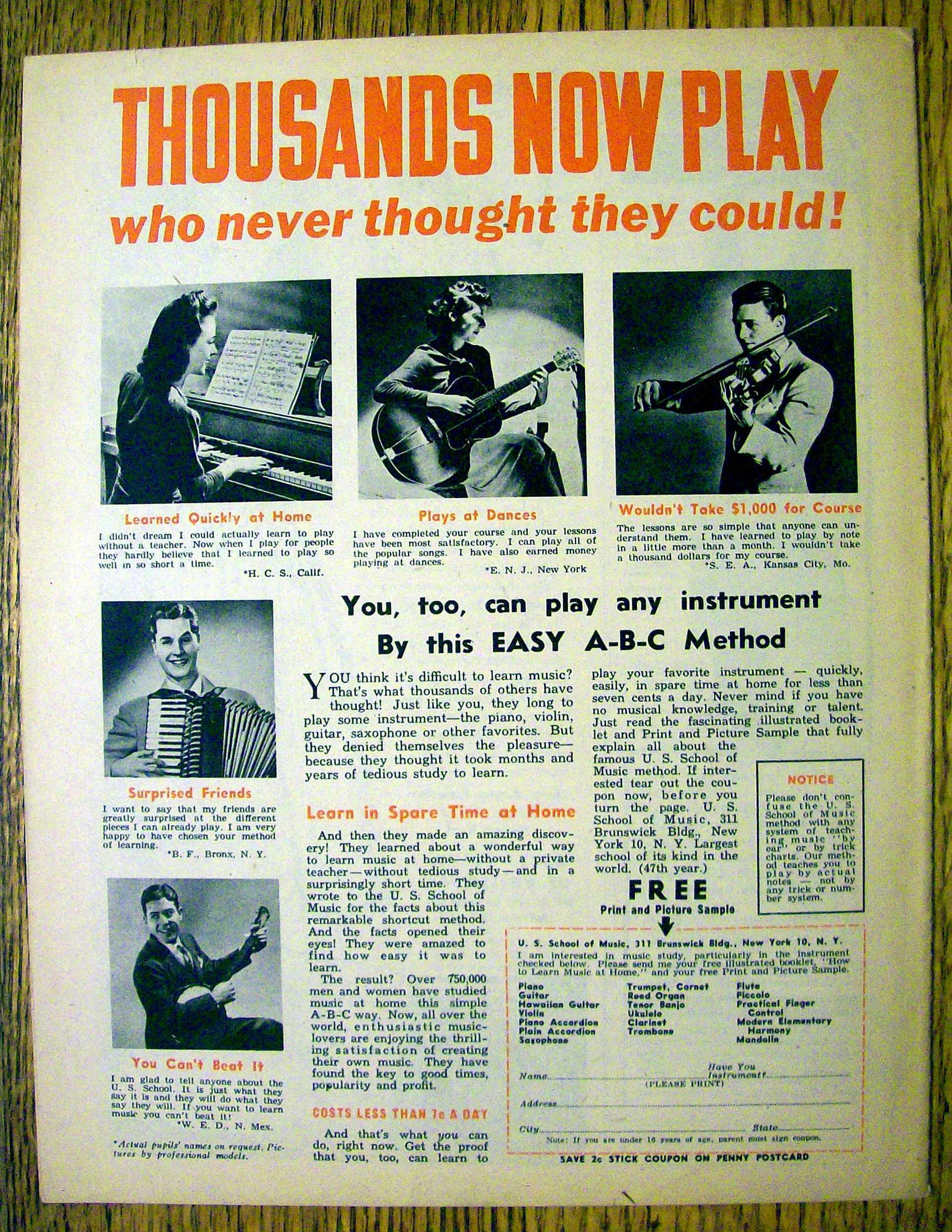 Song Book Baton November 1945 Vaughn Monroe Cover