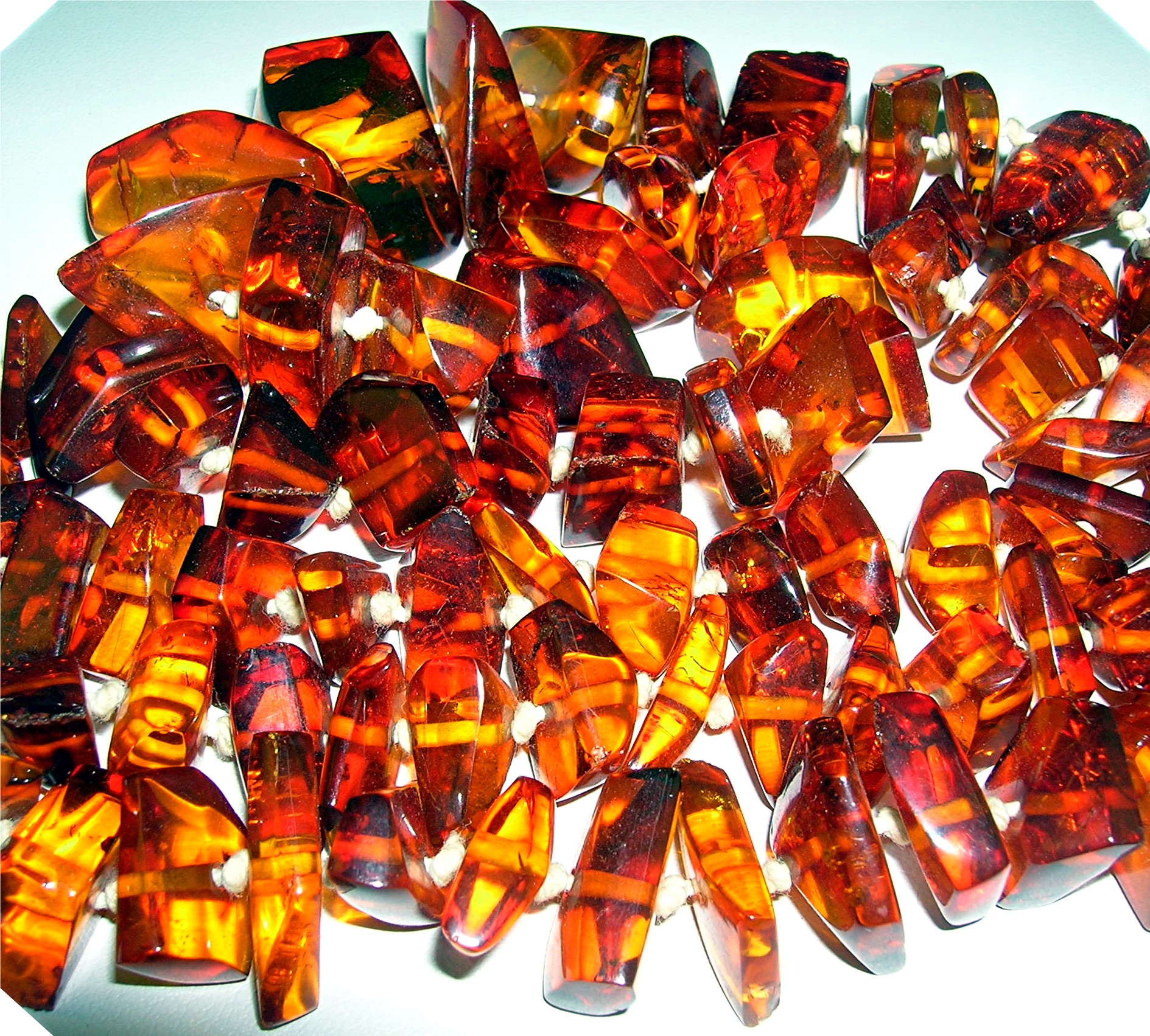 Baltic Amber Hand Knotted 32 Inch Necklace