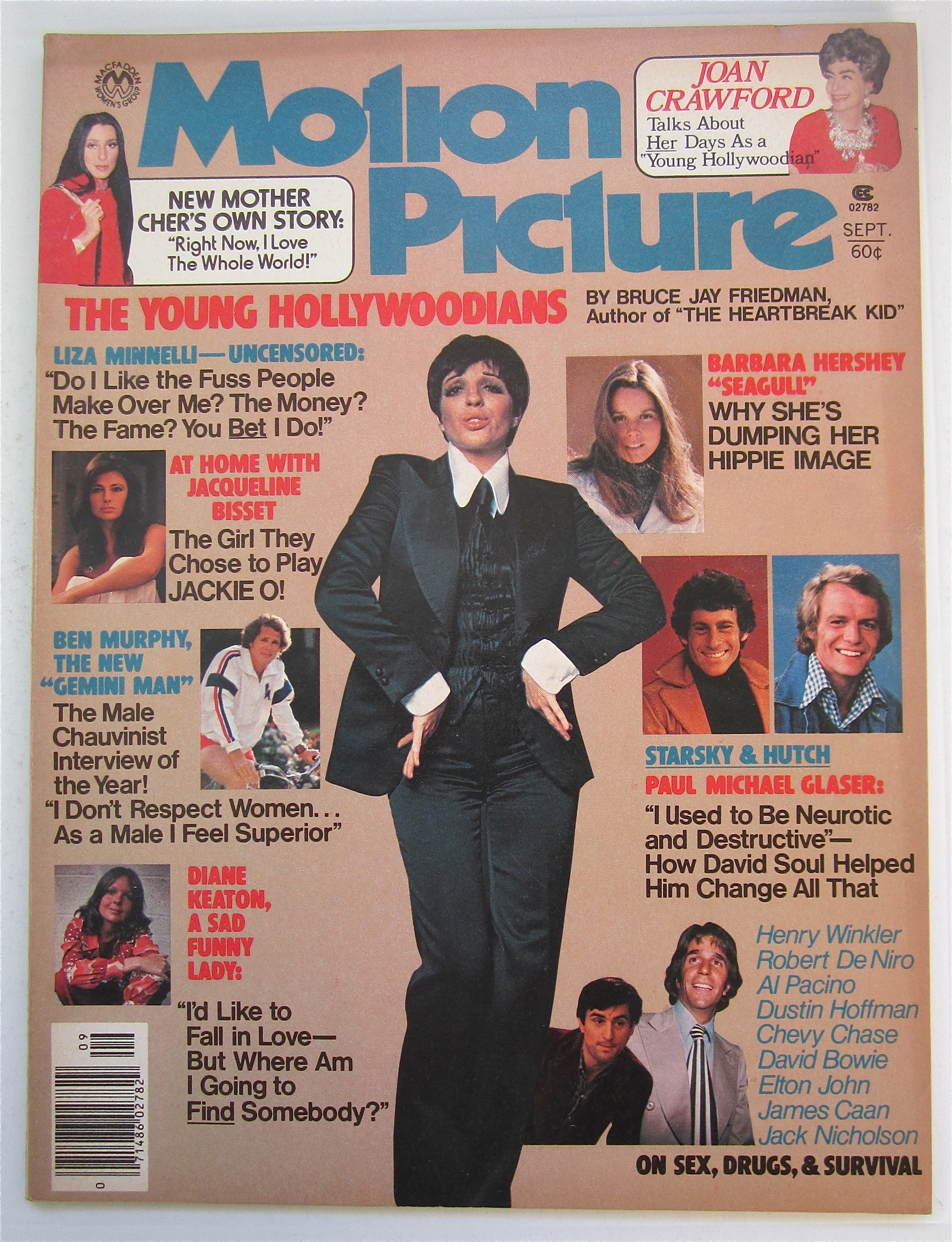 Motion Picture Magazine September 1976 Liza Minnelli