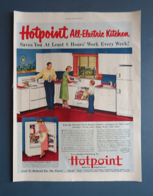1951 Hotpoint with the All Electric Kitchen