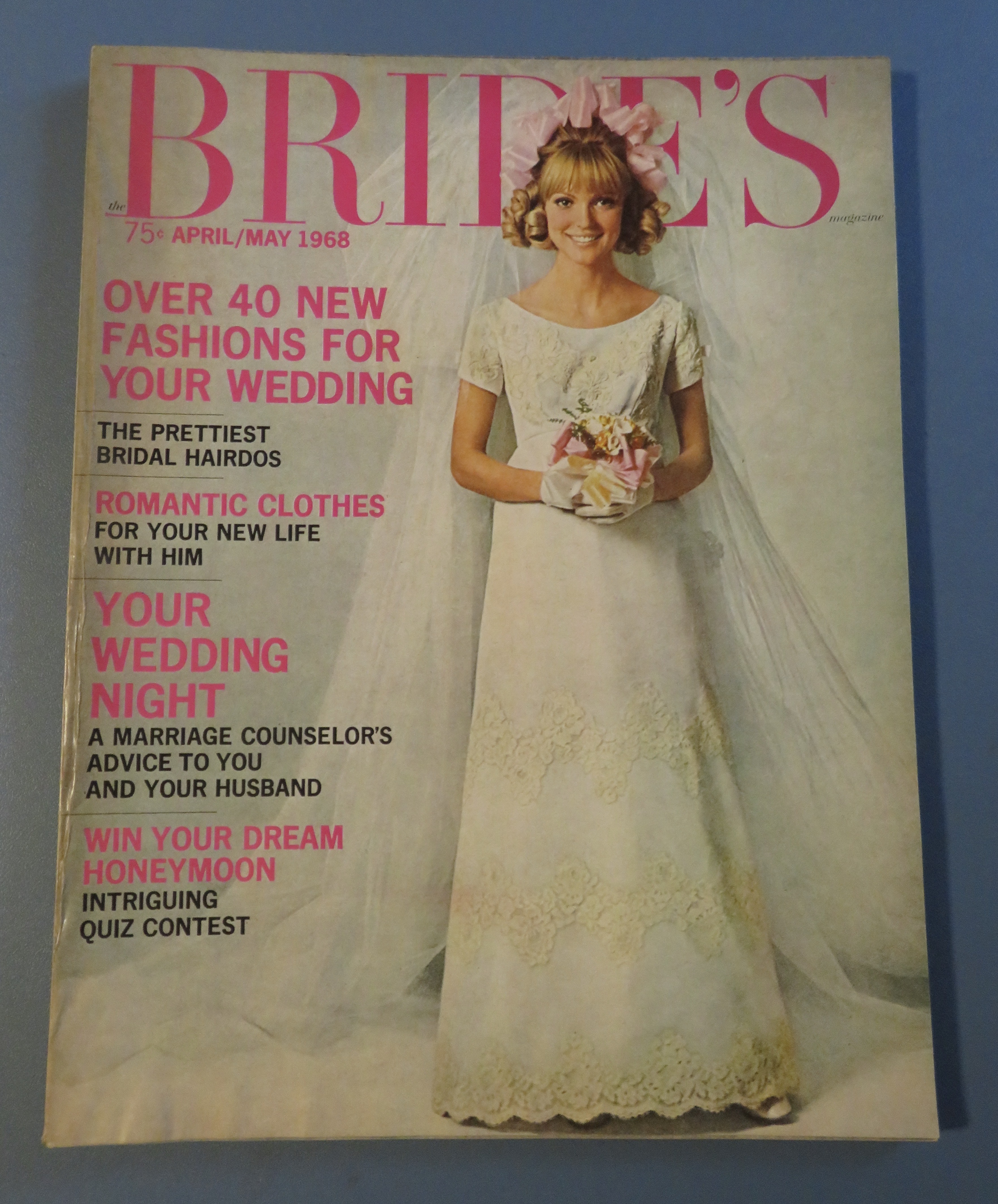 Bride's Magazine April/May 1968 40 New Fashions