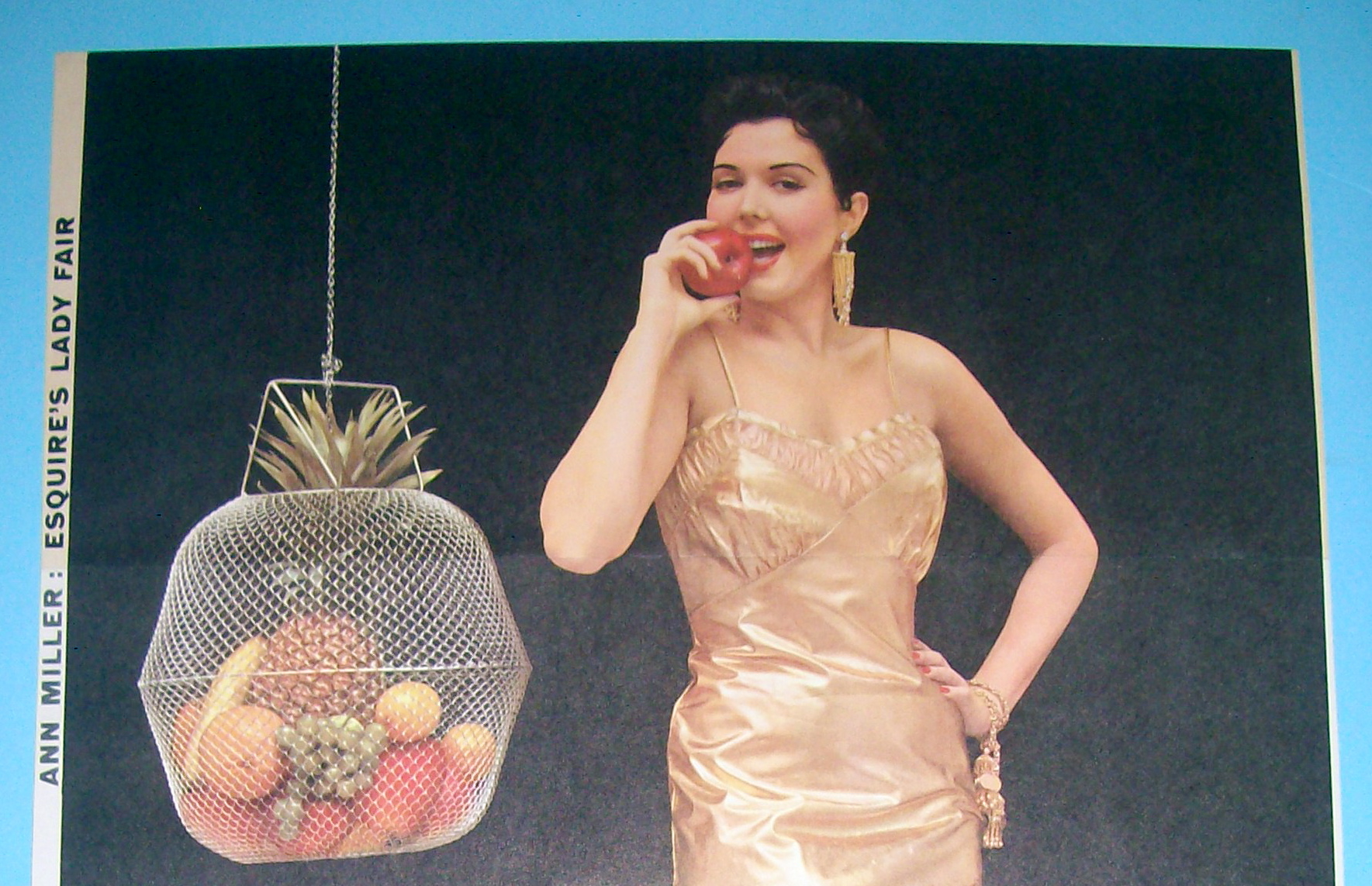 Esquire (Lady Fair) Pin Up Girl 1954 (Ann Miller)