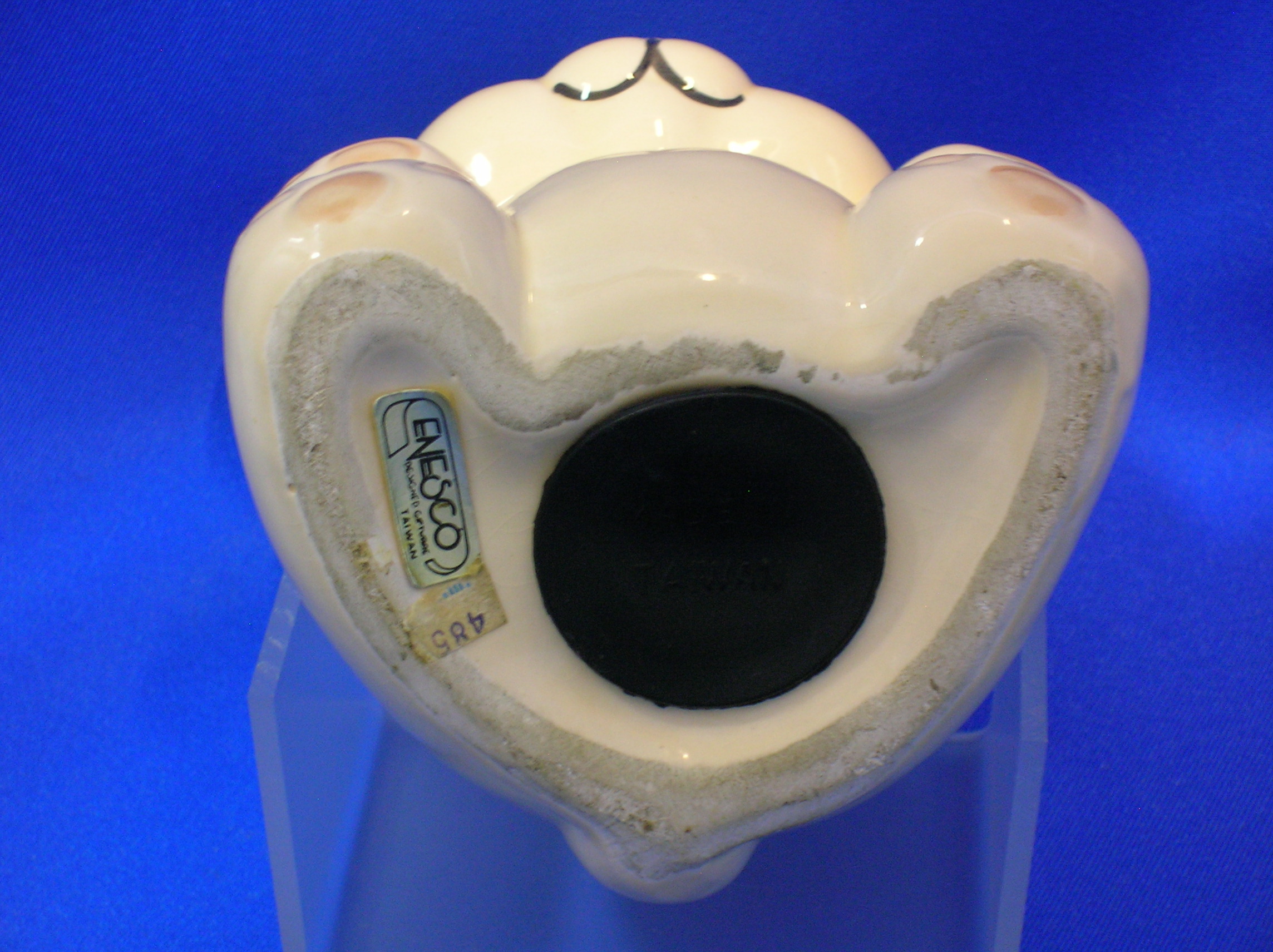 BANK - ENESCO - teddy bear with glass eye