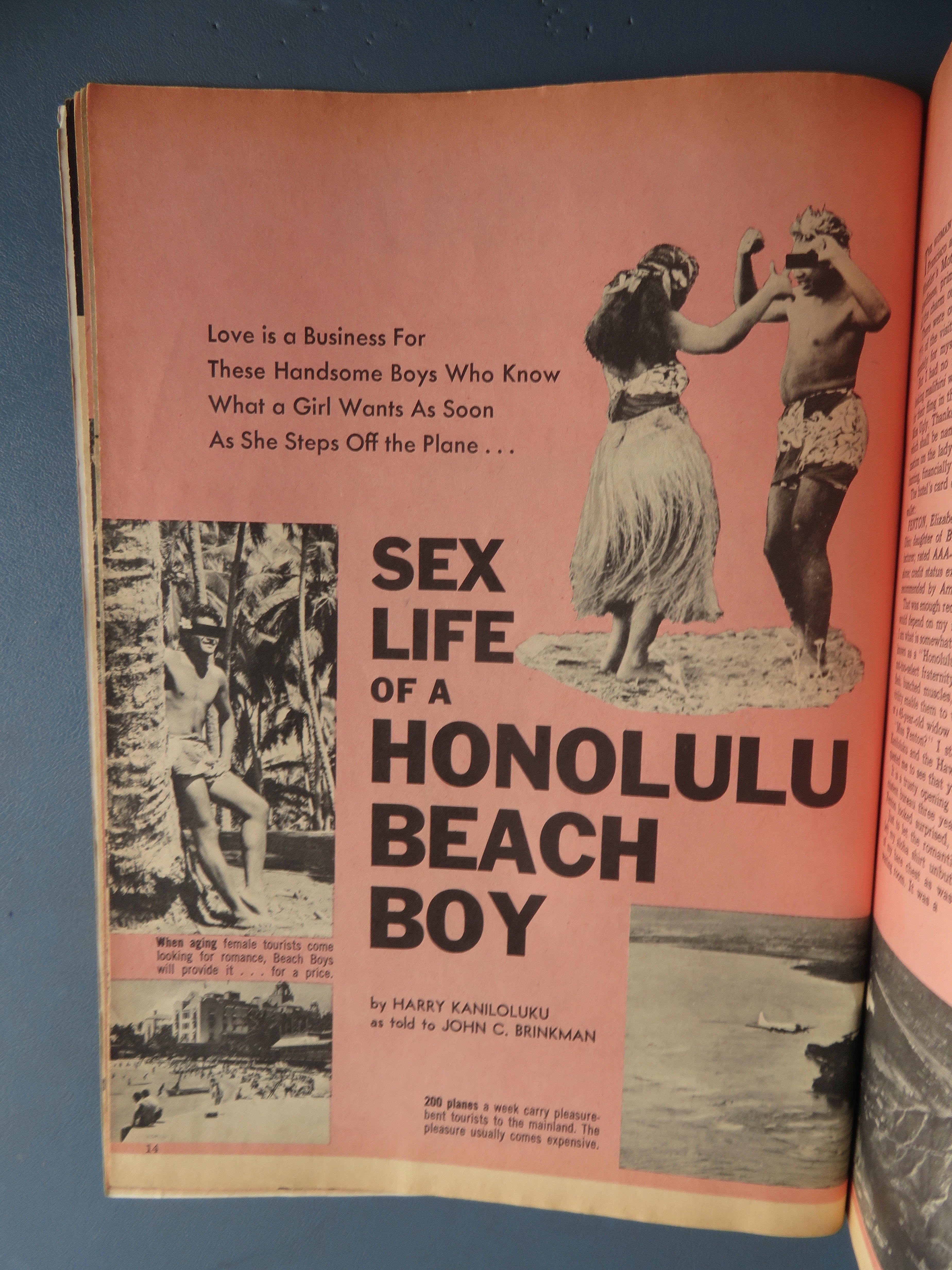 Escape To Adventure Magazine March 1961 Sex Life