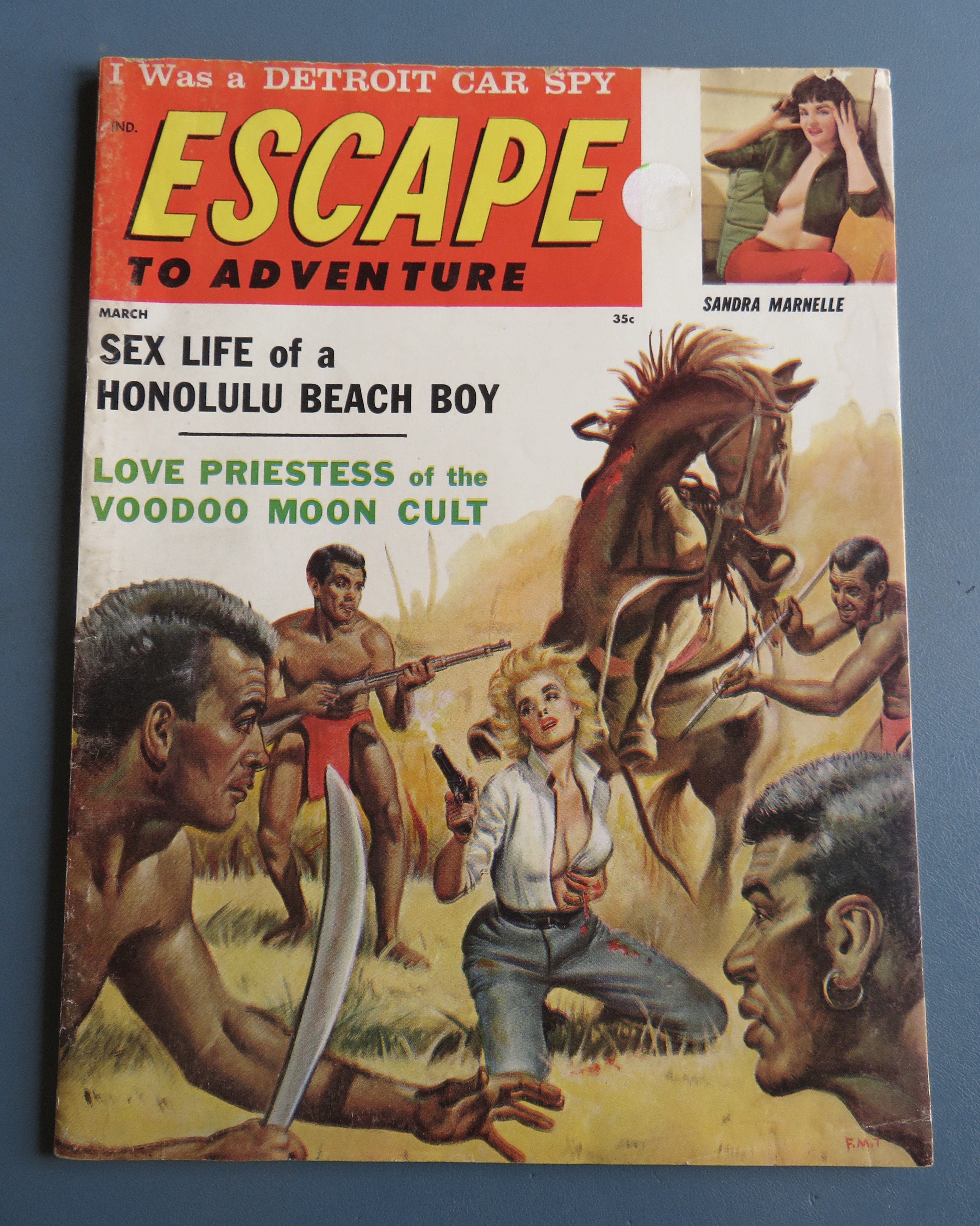 Escape To Adventure Magazine March 1961 Sex Life