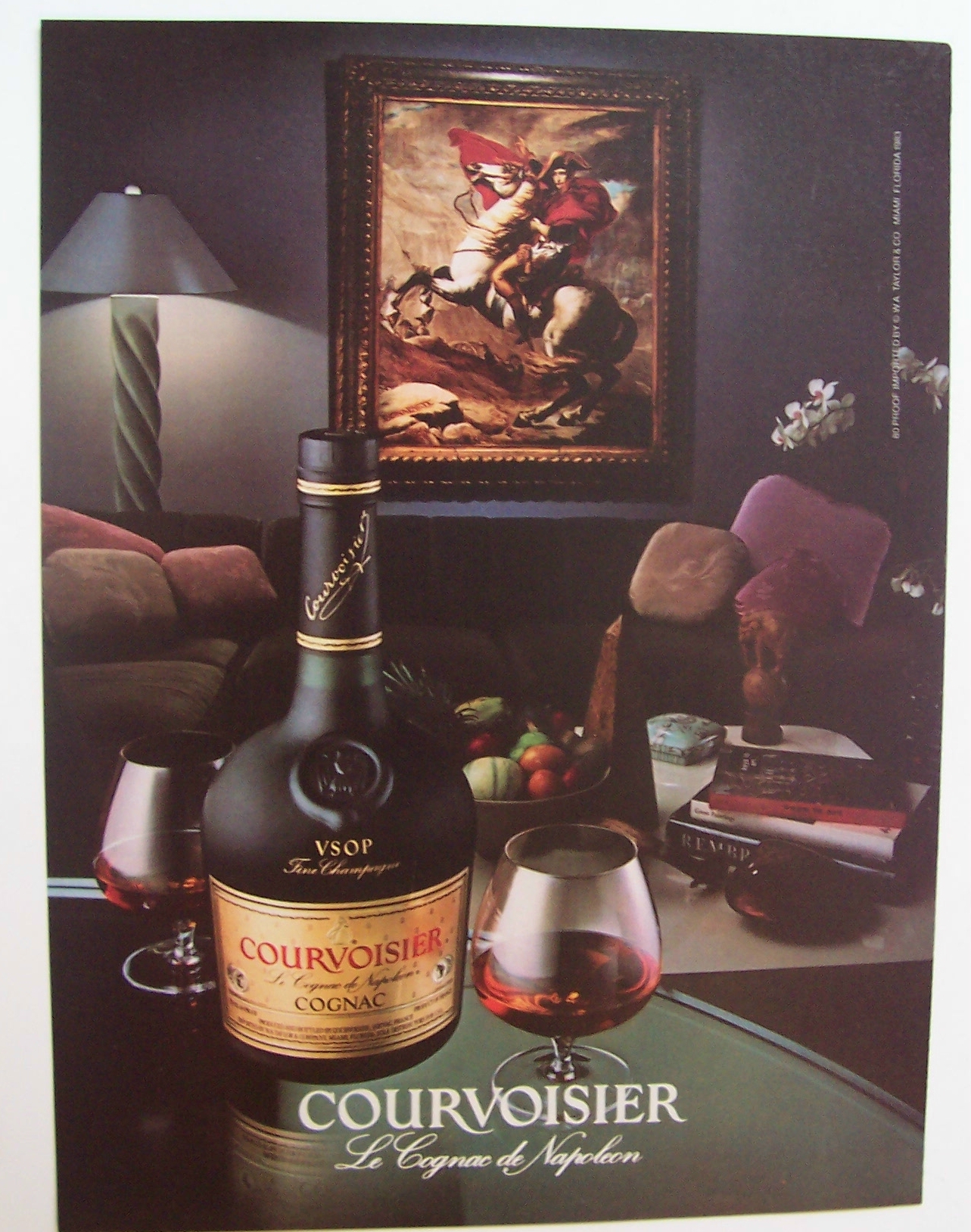 1984  Courvoisier  Champagne