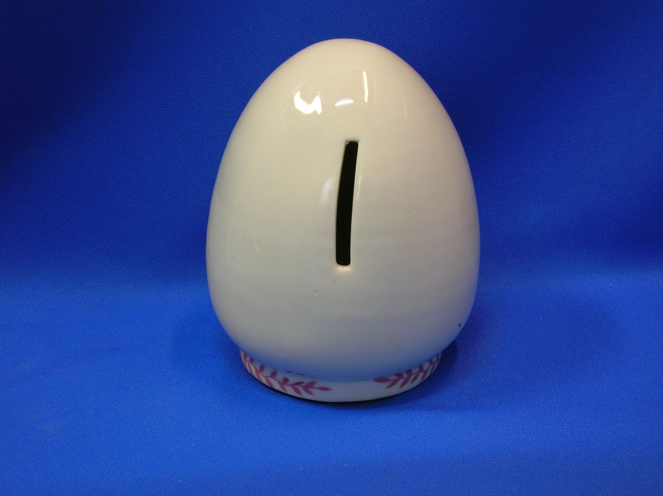 BANK - egg shaped . .