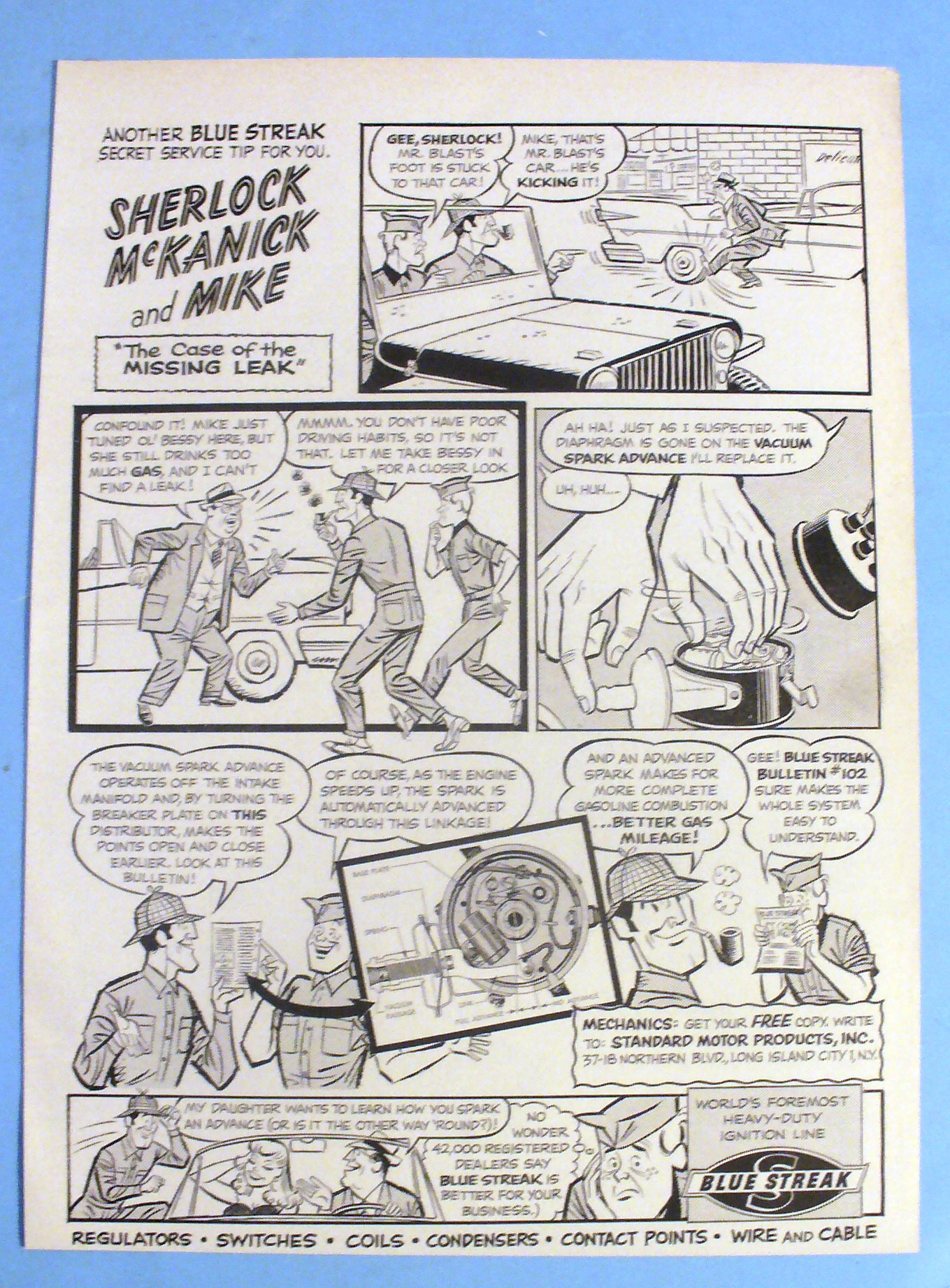 1962 Blue Streak Ignition w/Sherlock McKanick & Mike