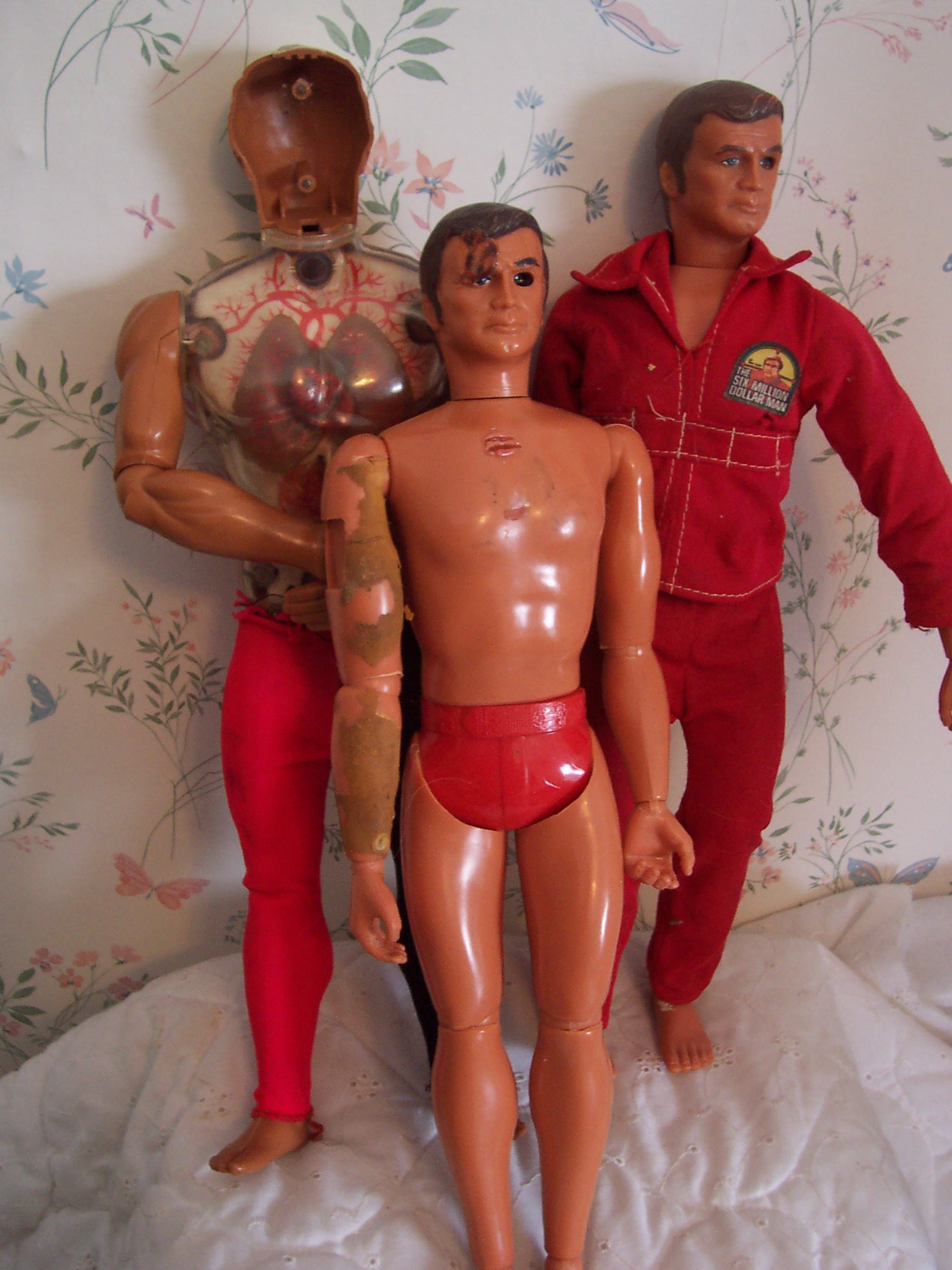 Six Million Dollar Man doll Pair Plus Pulsar