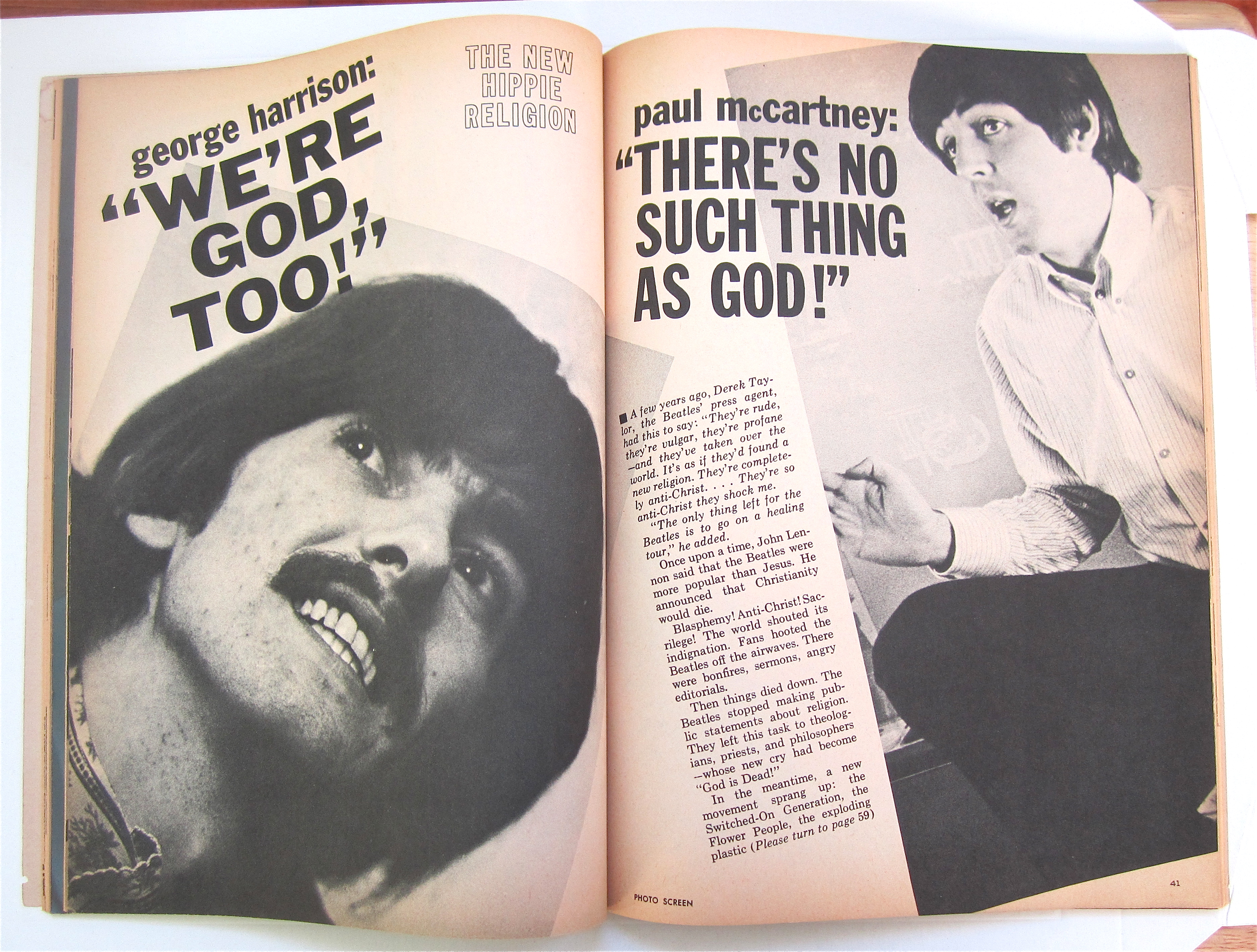 Photo Screen Magazine October 1967 Sinatra & Martin