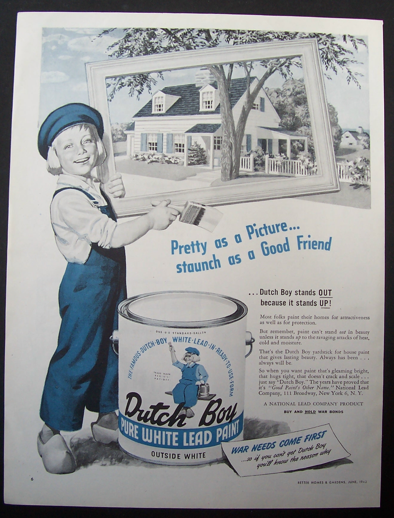 1945  Dutch  Boy  Paints