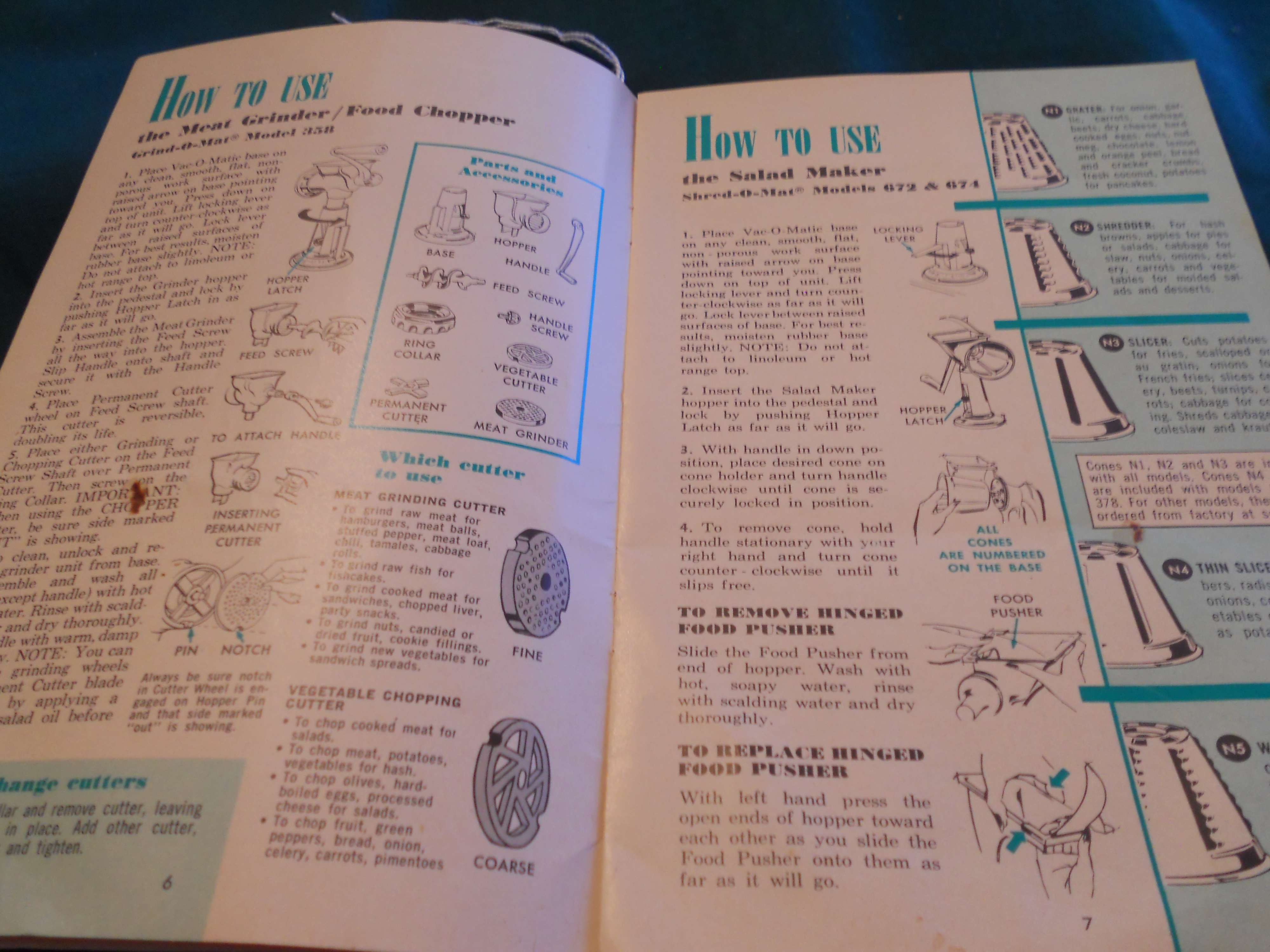 Rival Products Instructions Booklet