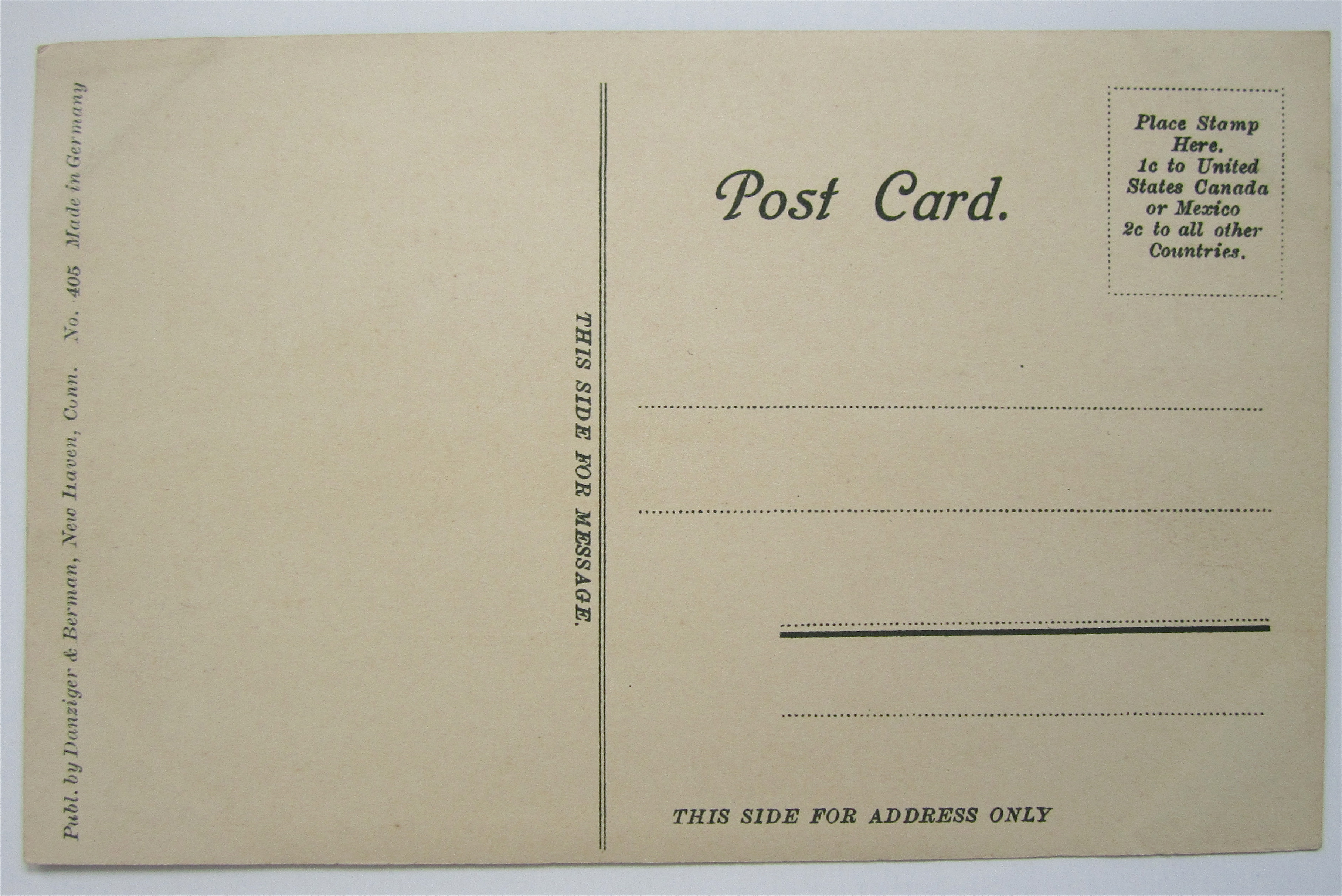 Interior Of Yale Gymnasium Postcard