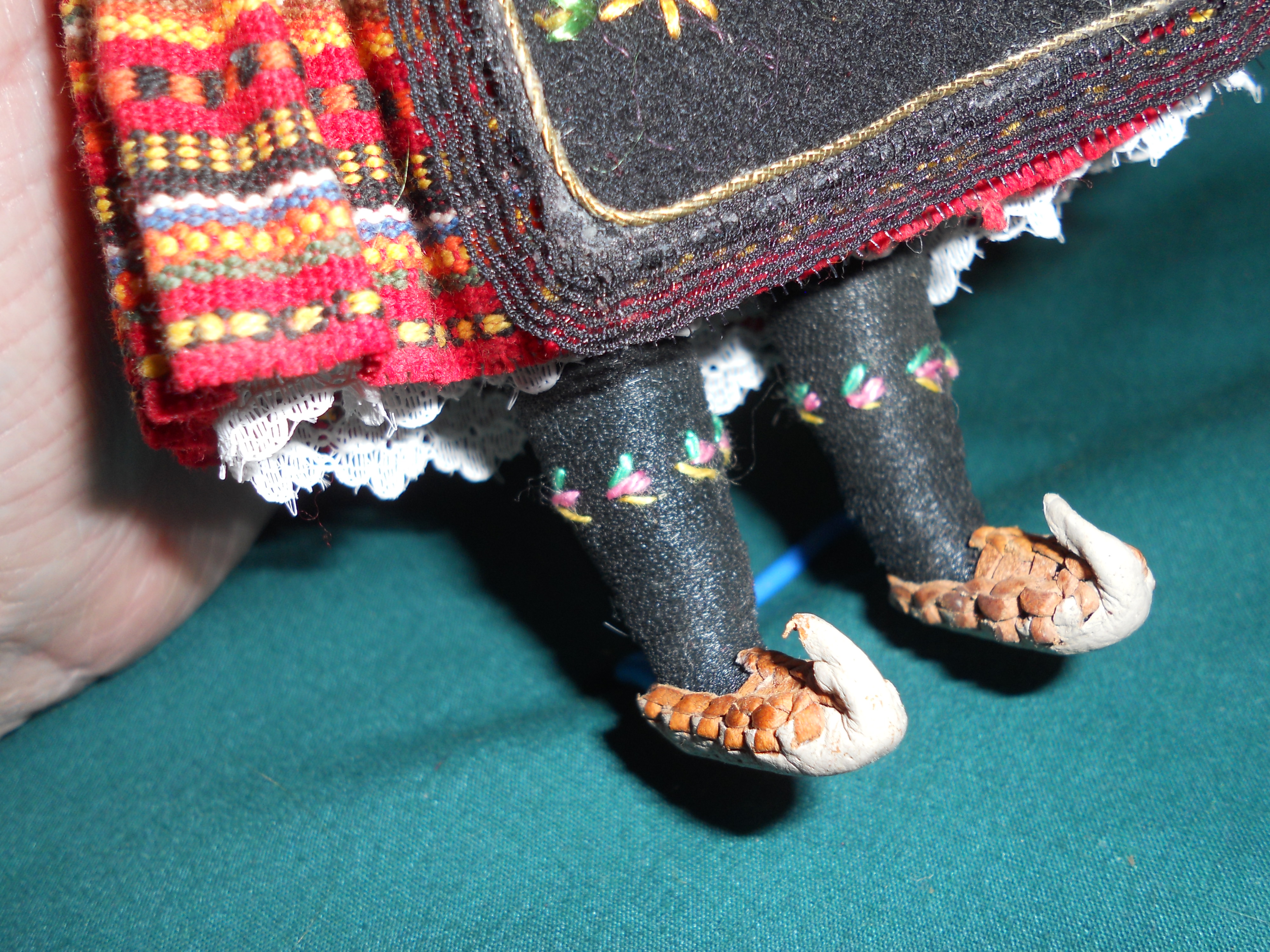 Cloth Doll European Elaborate Dress