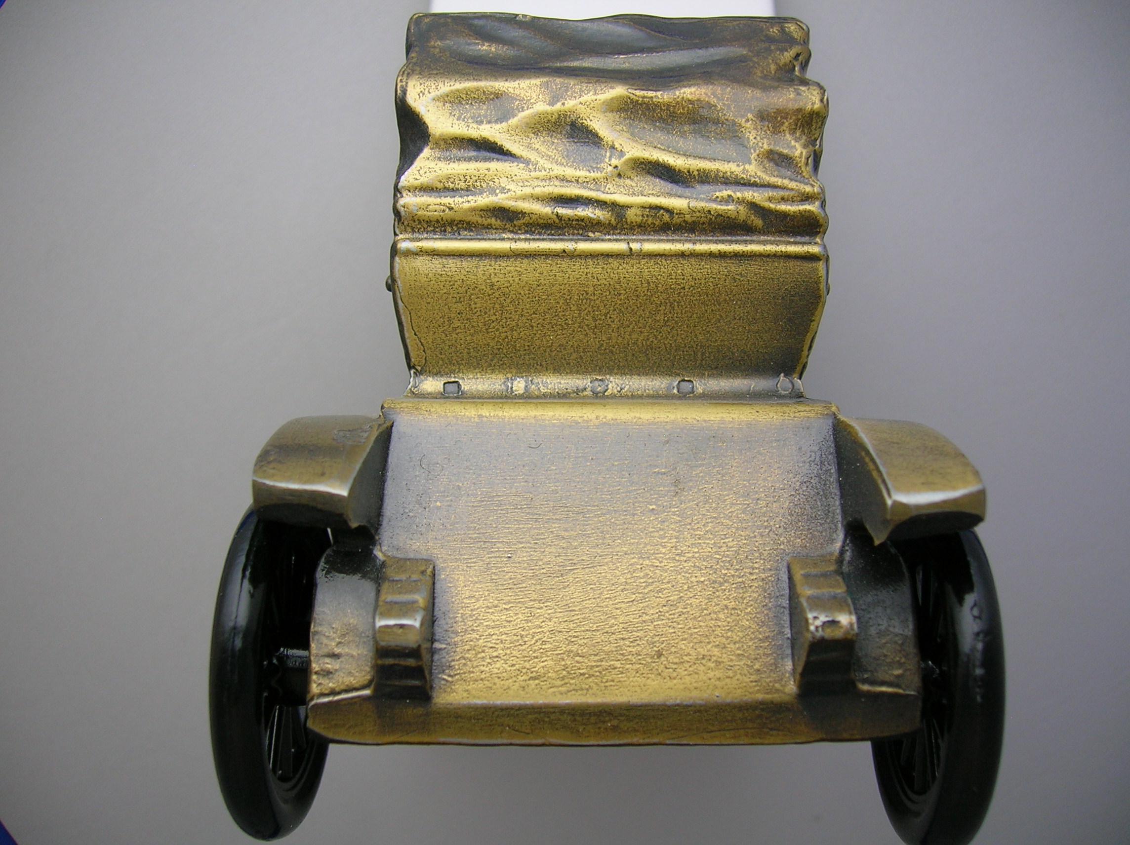 BANK - Antique Auto Coin Bank 1900 pillbox coupe bank
