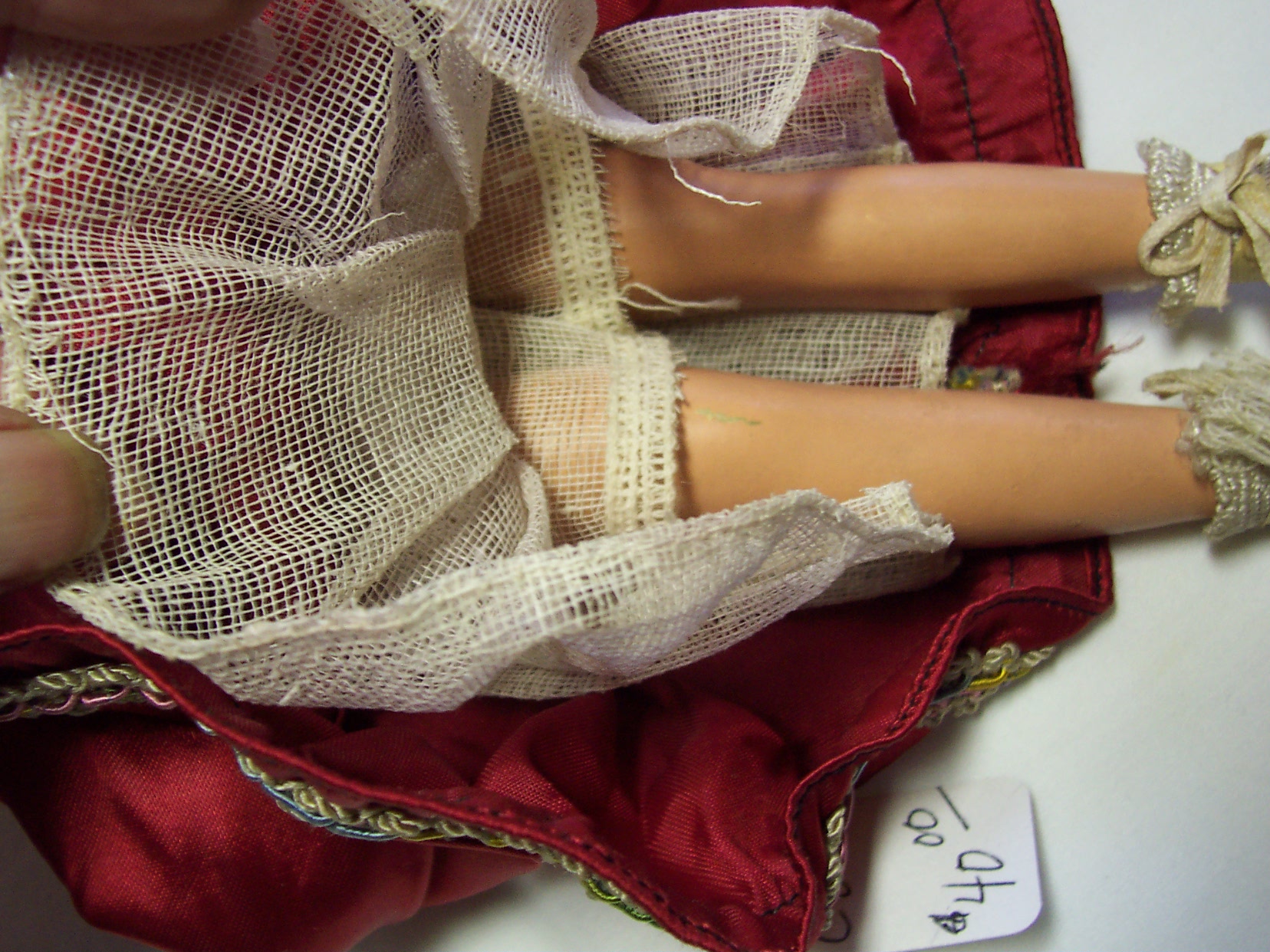 Composition Doll Peasant Girl Original 1930s
