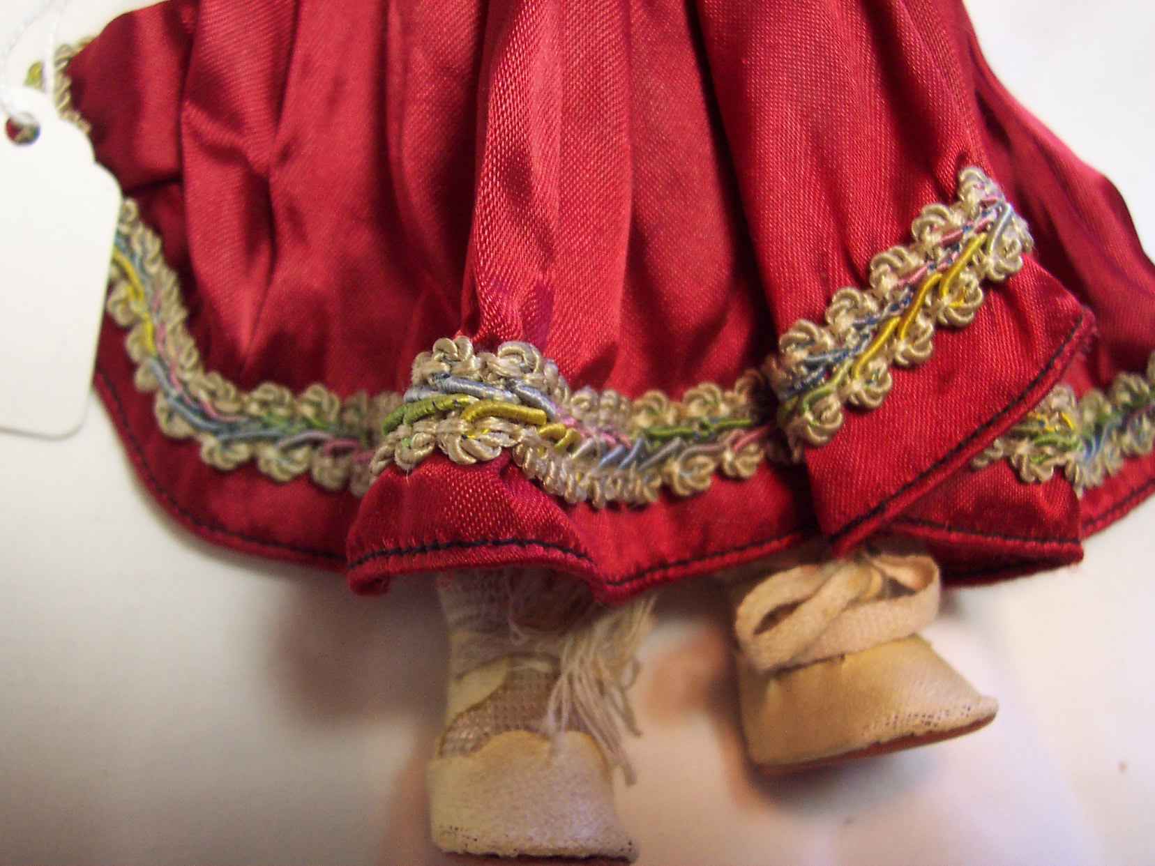 Composition Doll Peasant Girl Original 1930s