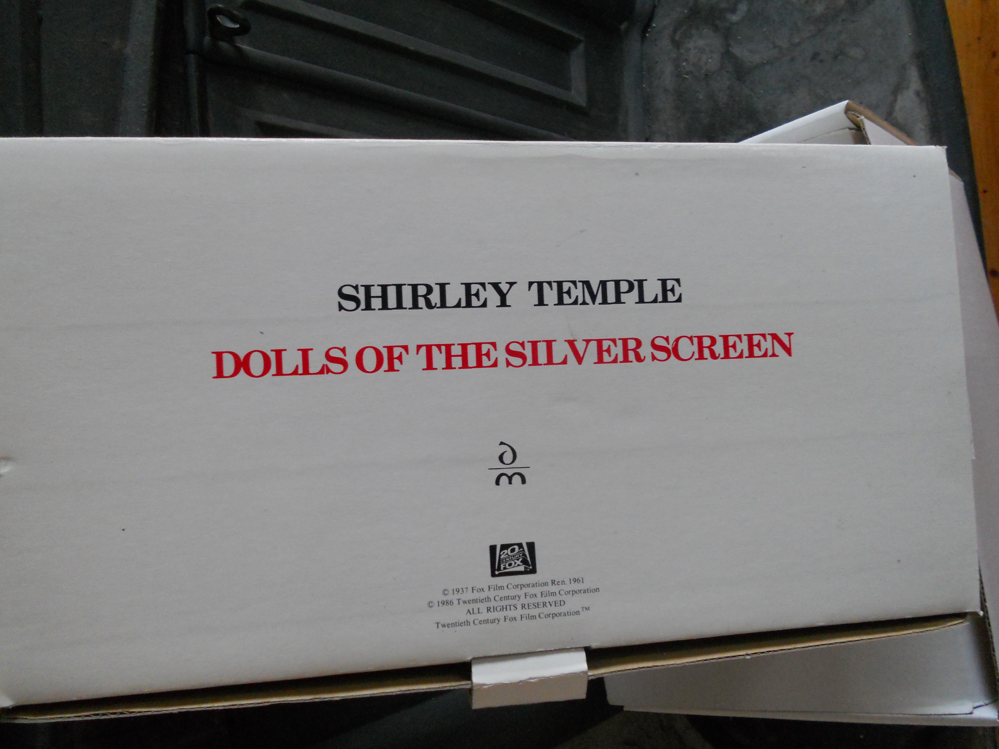 Shirley Temple Doll Wee Willie Winkie  MIB