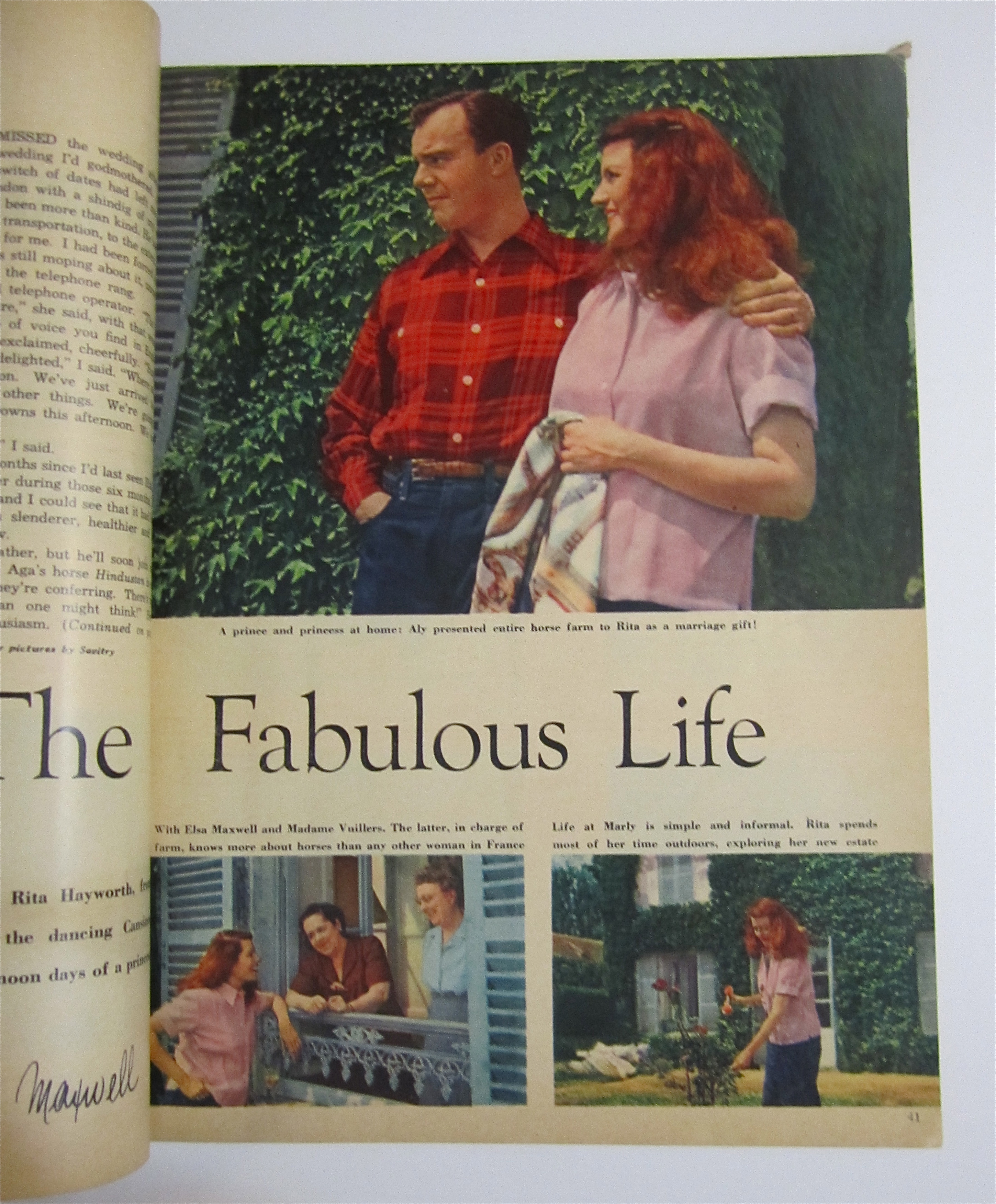 Photoplay Magazine October 1949 Rita Hayworth