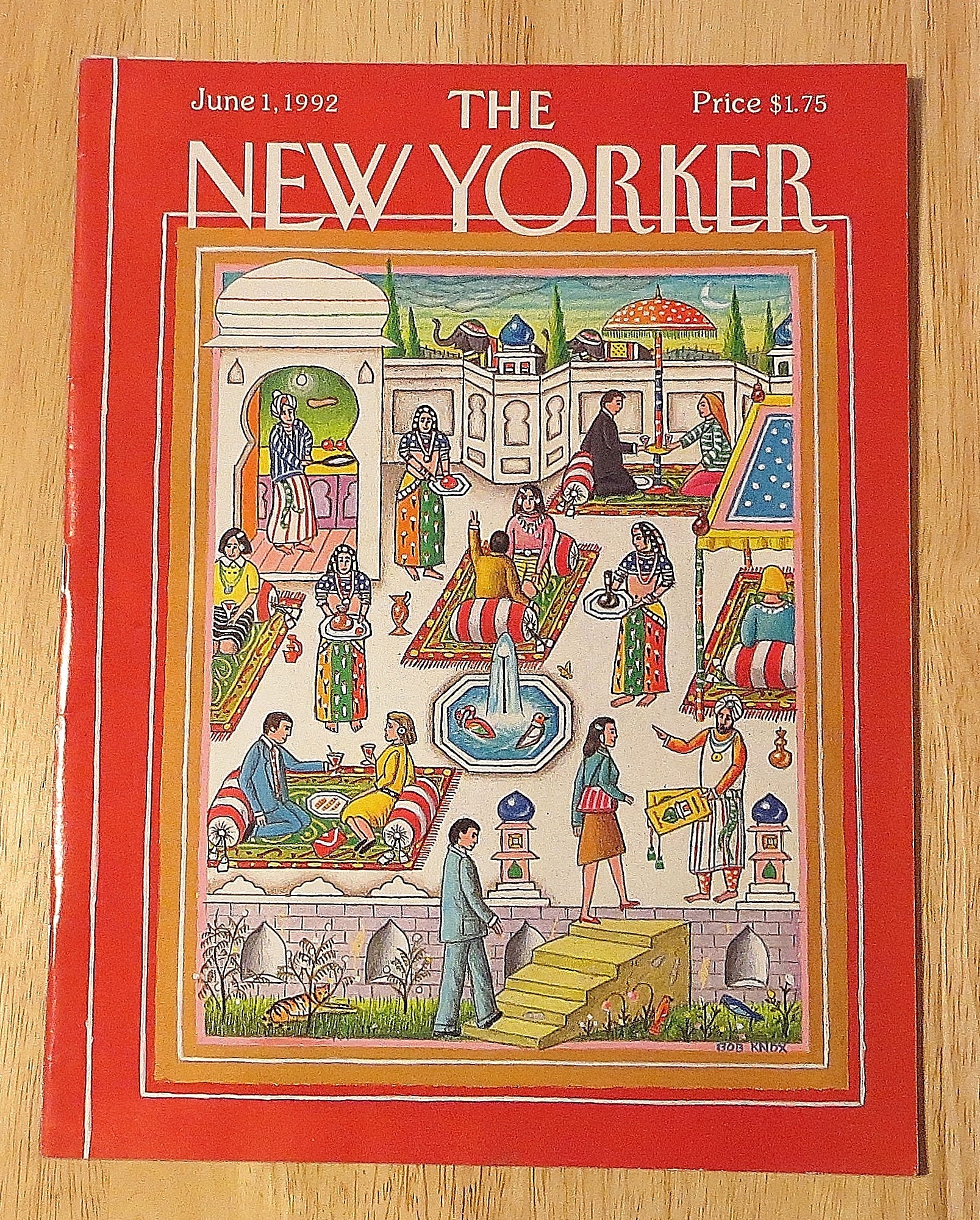 New Yorker Magazine June 1, 1992 Eating At Restaurant