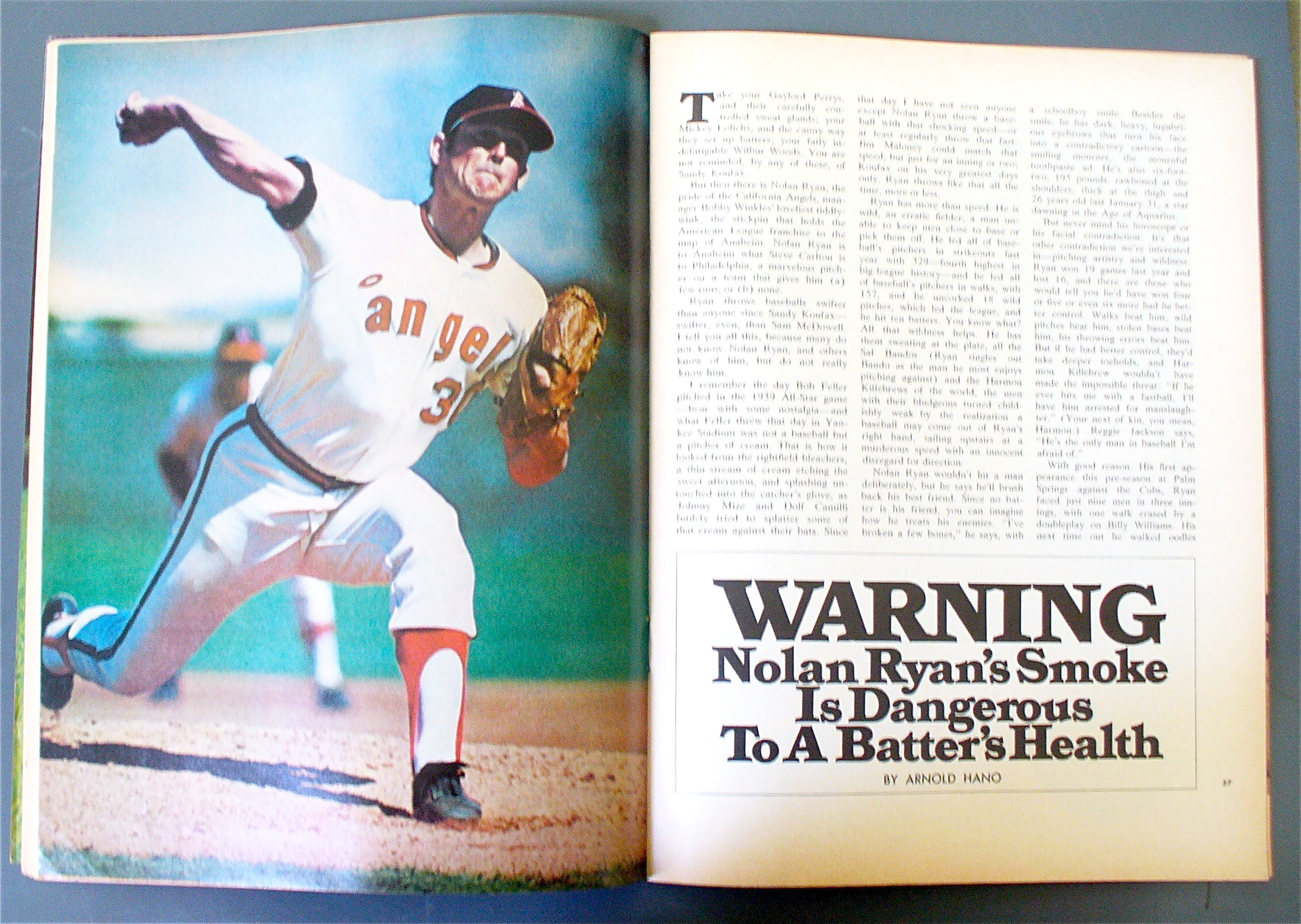 Sports Magazine June 1973 A. J Foyt/ Nolan Ryan
