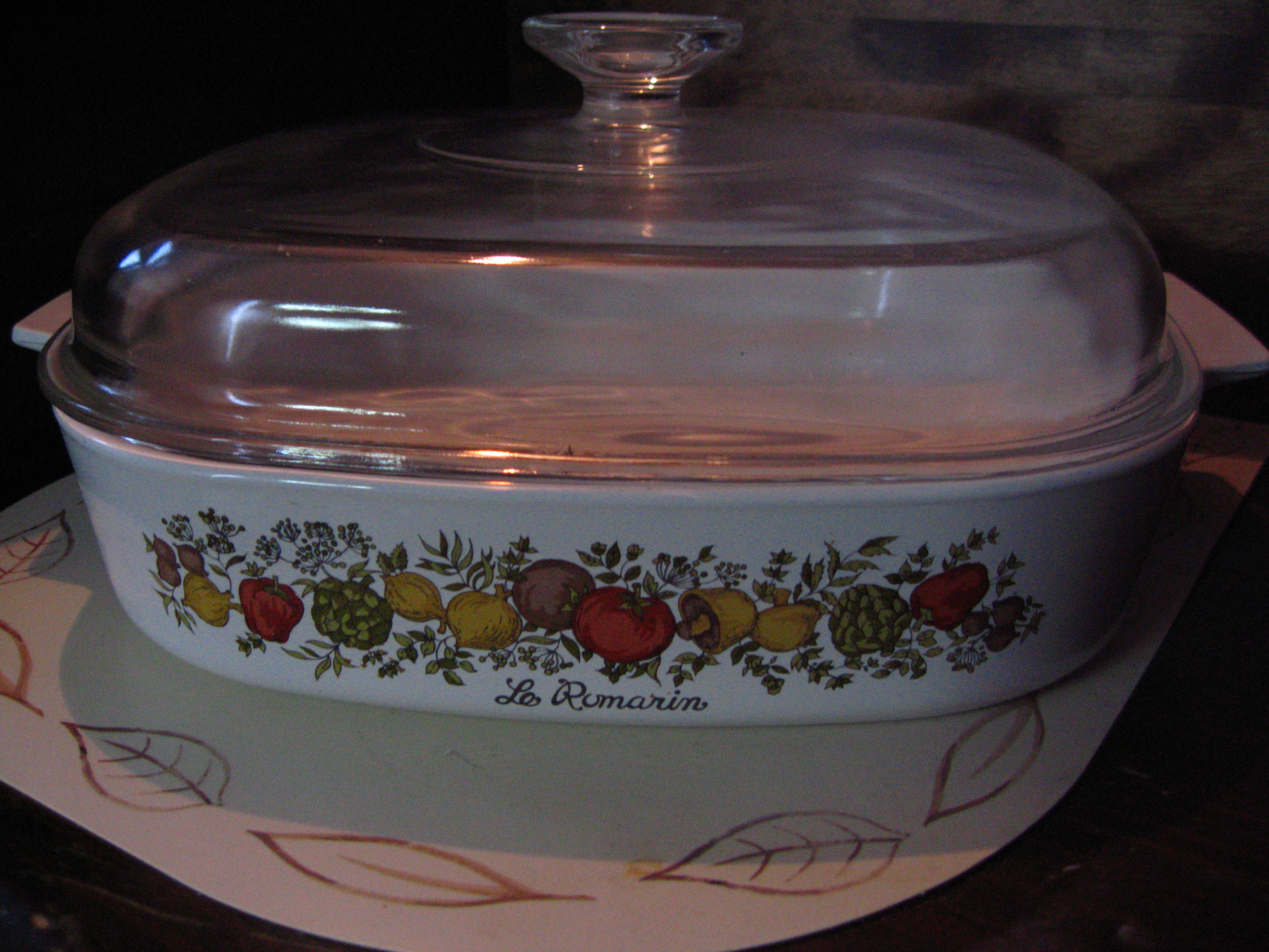 Corning Spice of Life 10 in.Covered Skillet