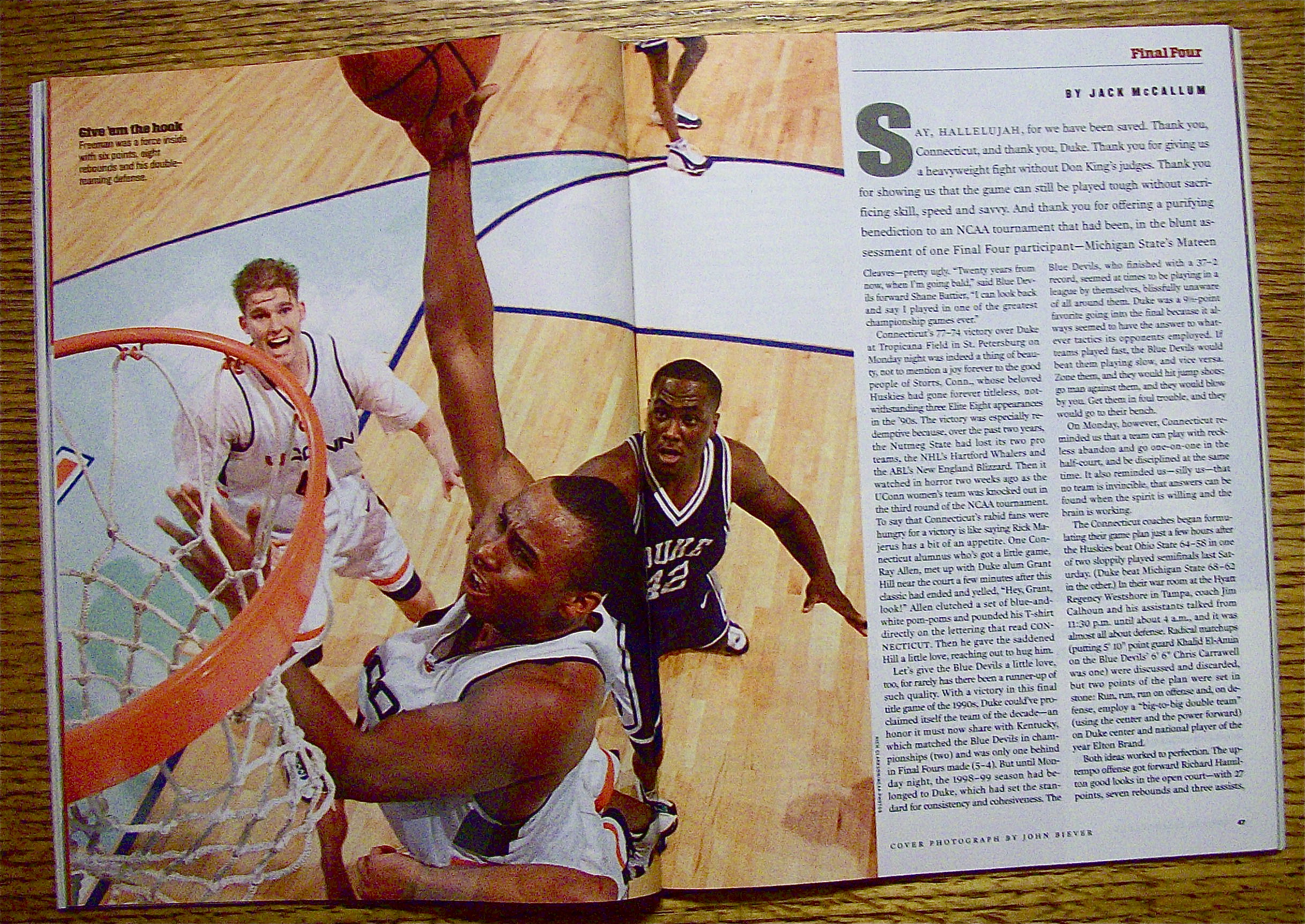 Sports Illustrated Magazine-April 5, 1999-Ricky Moore