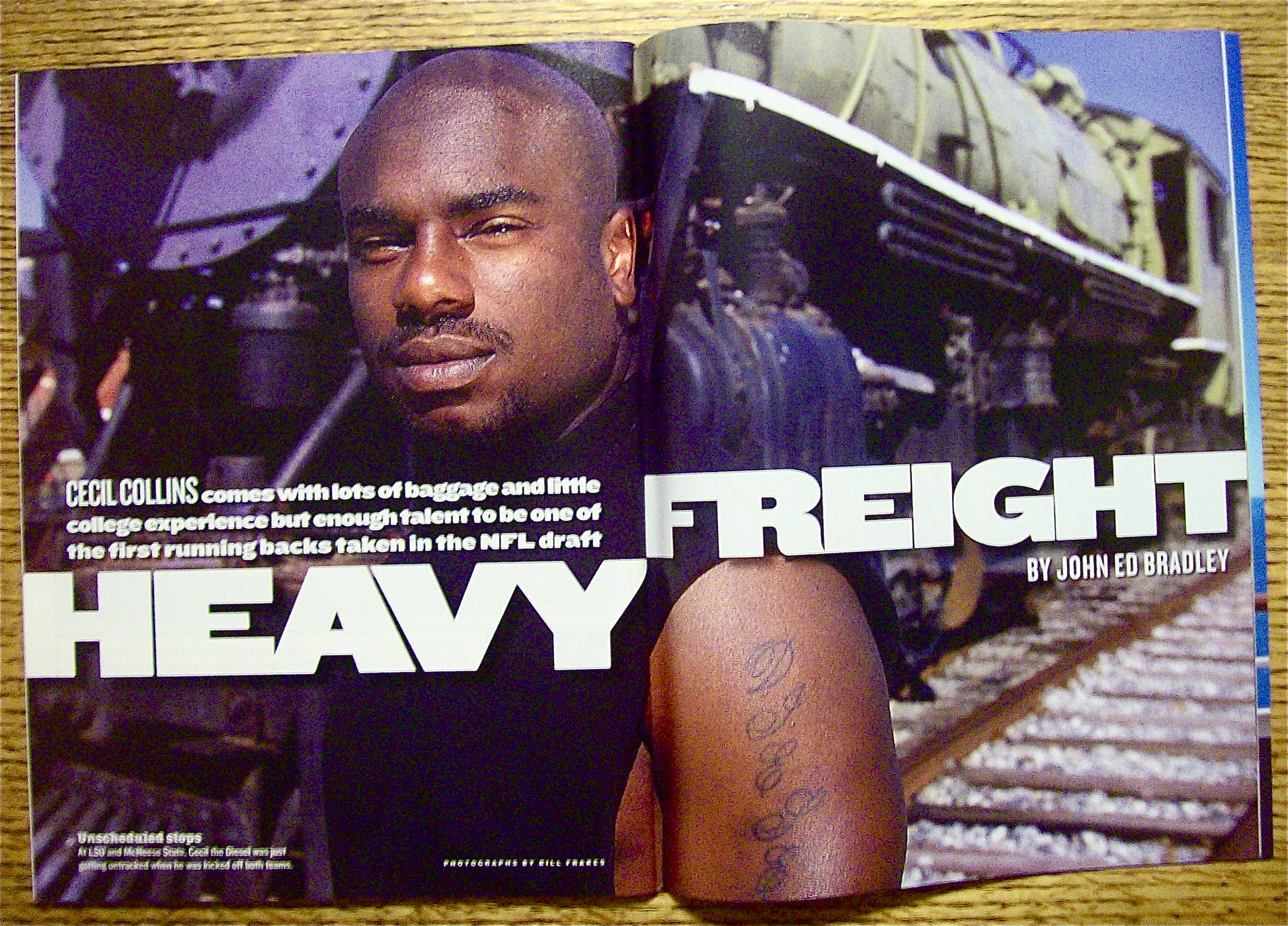 Sports Illustrated Magazine-April 5, 1999-Ricky Moore