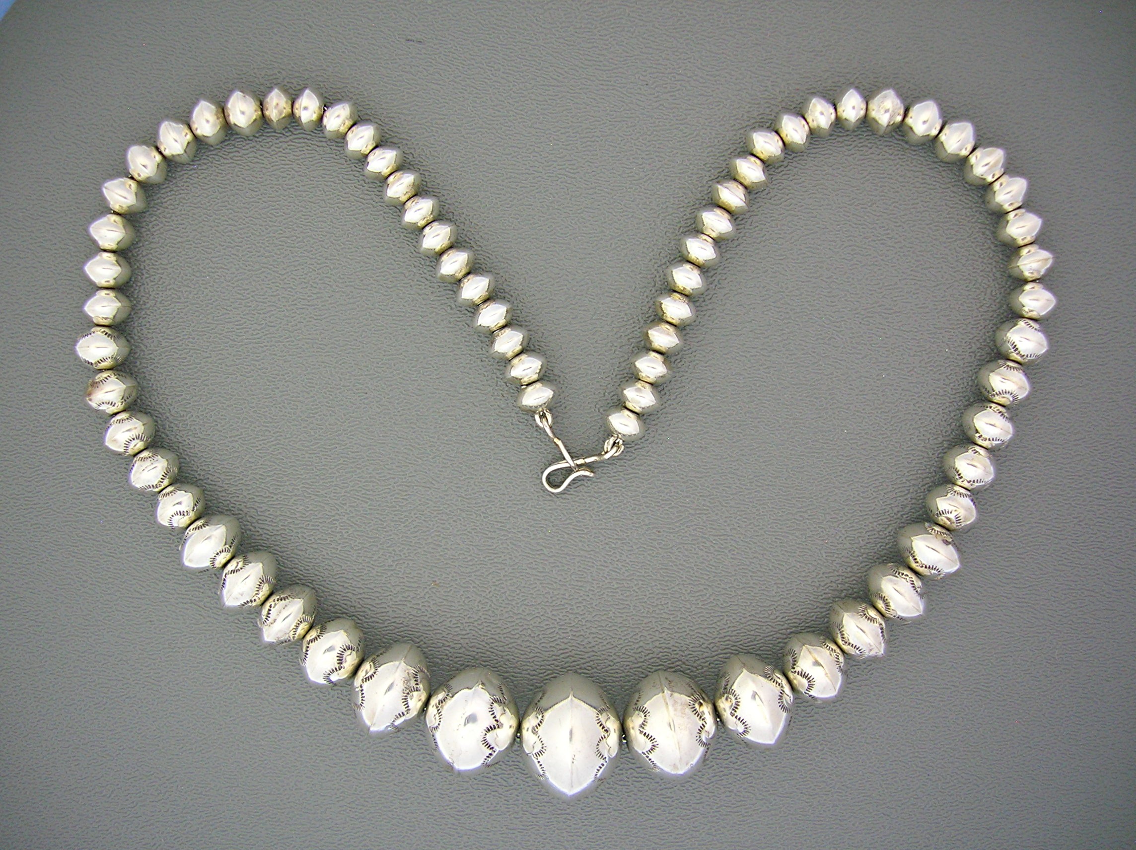 Navajo Pearls Sterling Silver 78 Grams