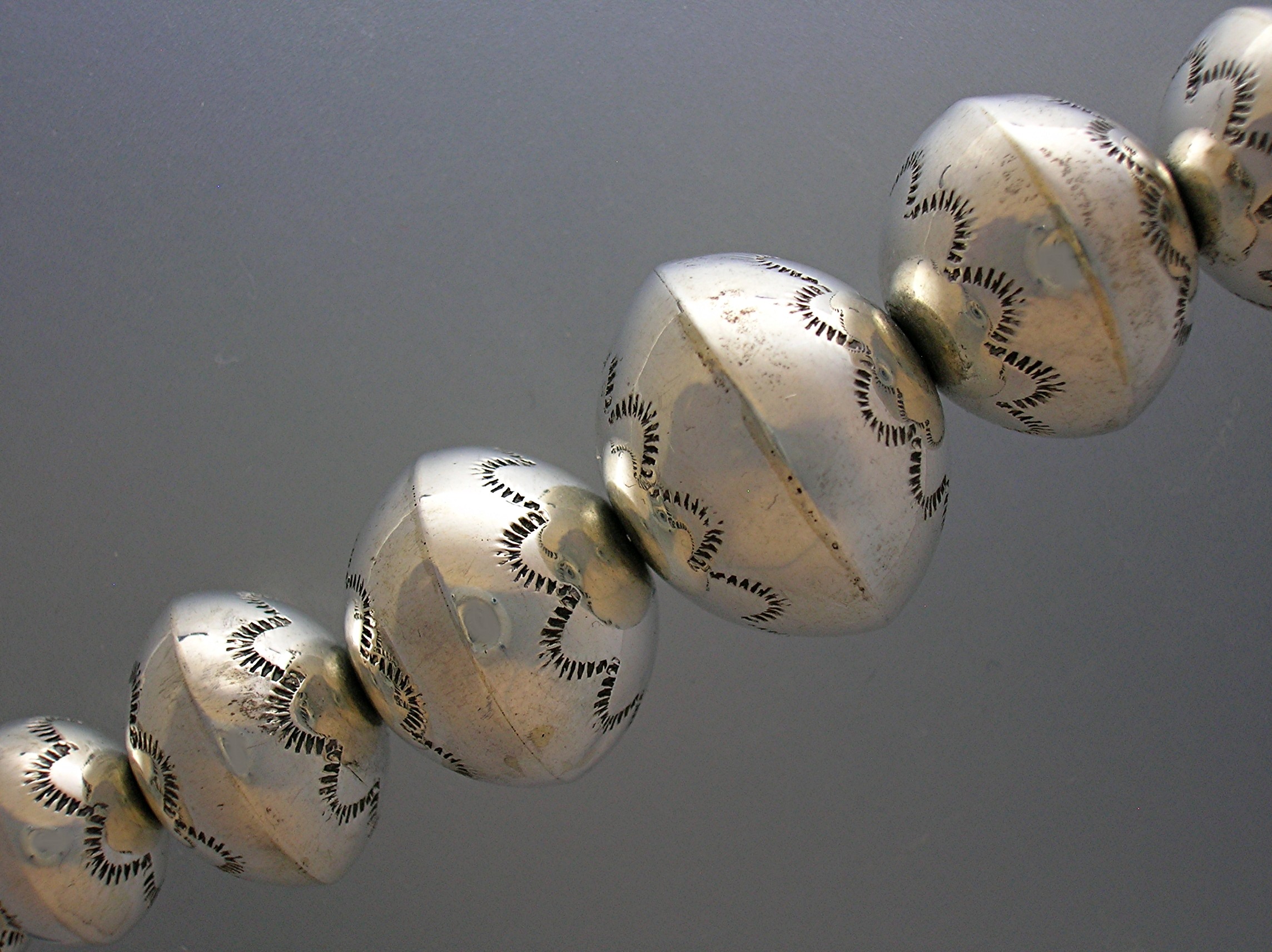 Navajo Pearls Sterling Silver 78 Grams