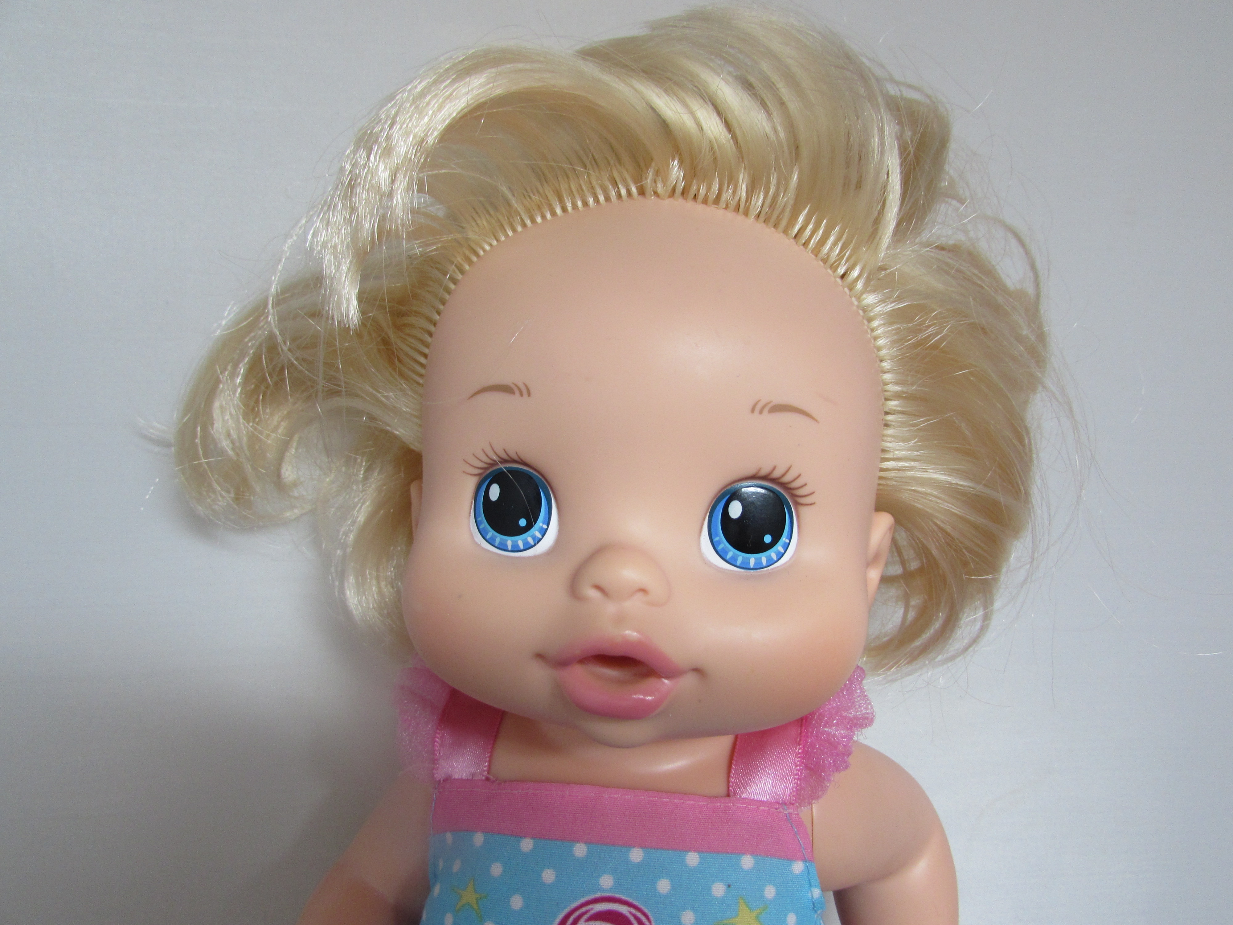 Baby Alive Doll 2008 Hasbro 13 inch Drinks and Wets