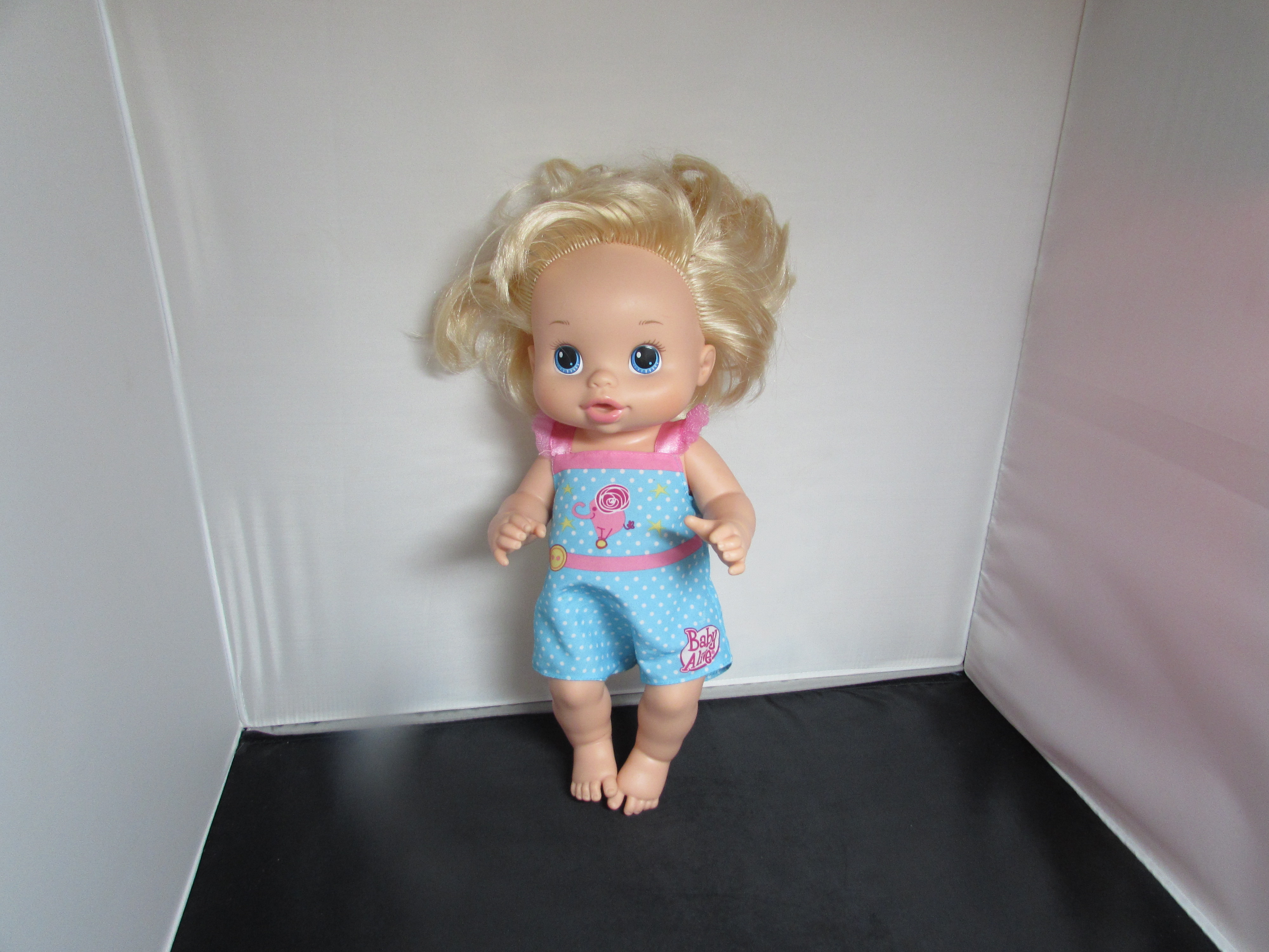 Baby Alive Doll 2008 Hasbro 13 inch Drinks and Wets