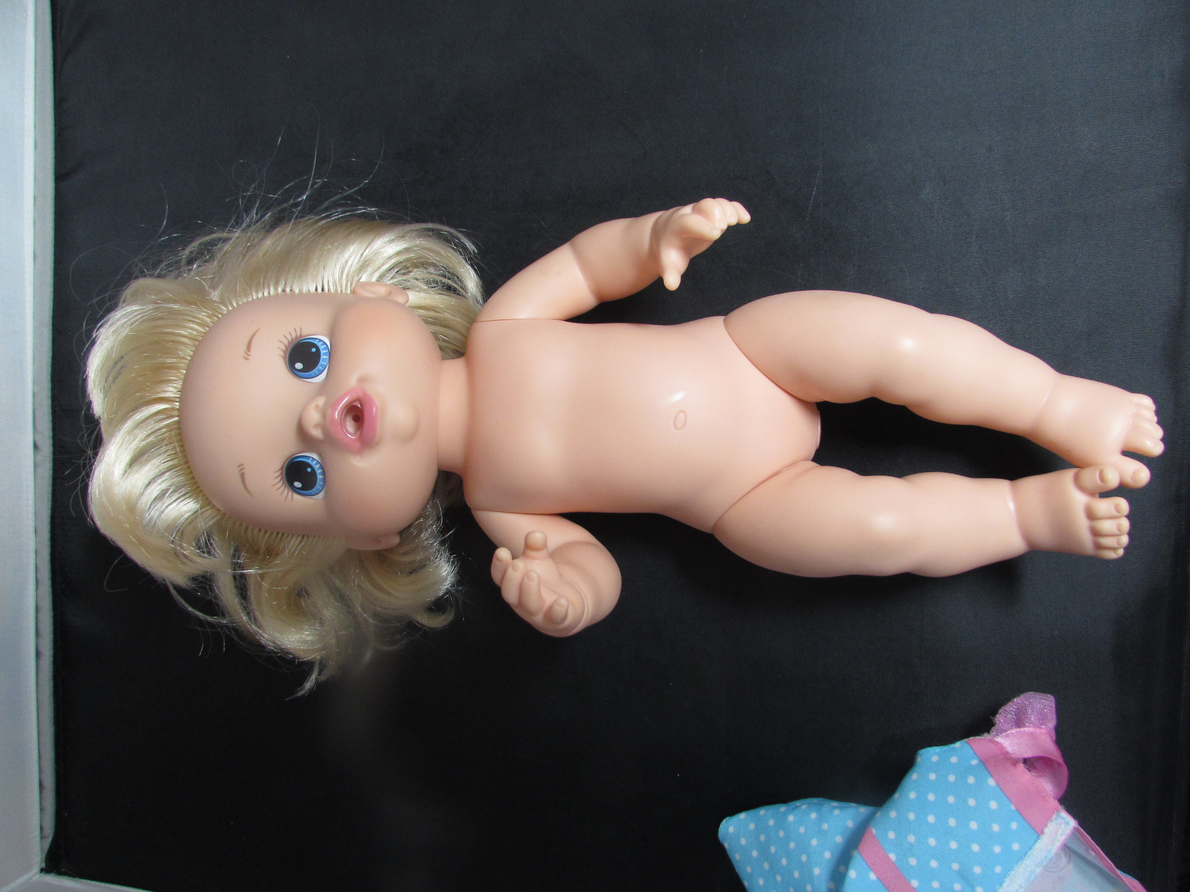 Baby Alive Doll 2008 Hasbro 13 inch Drinks and Wets