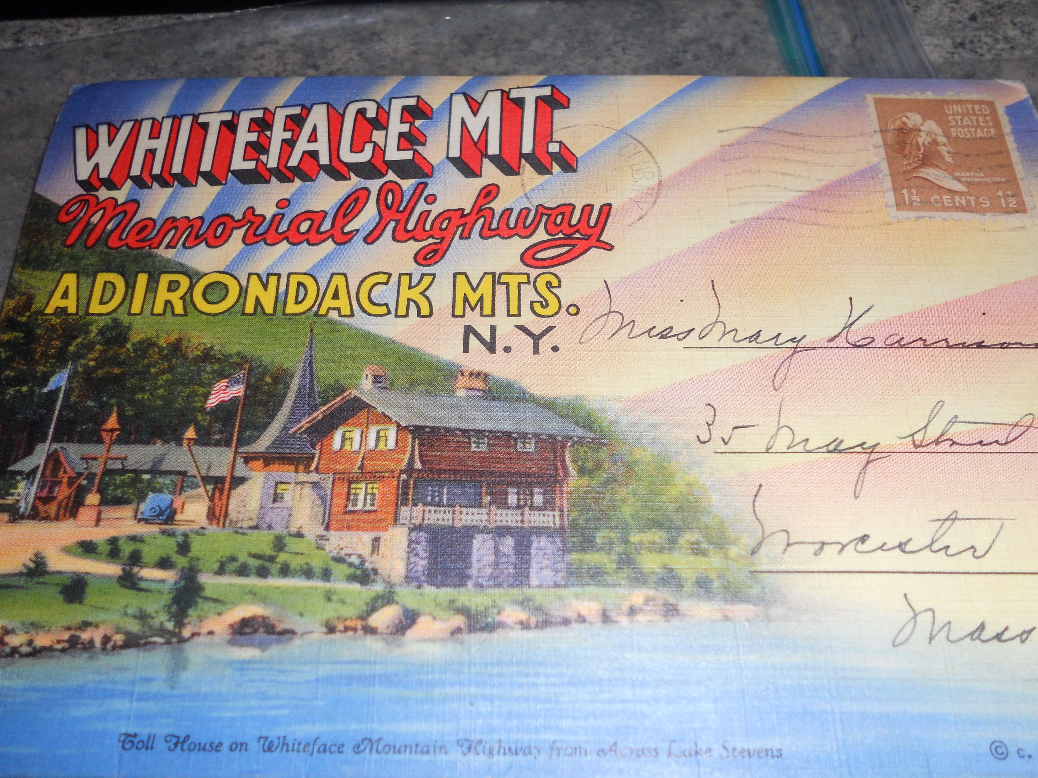 Whiteface Mt. Memorial Highway Postcard Set