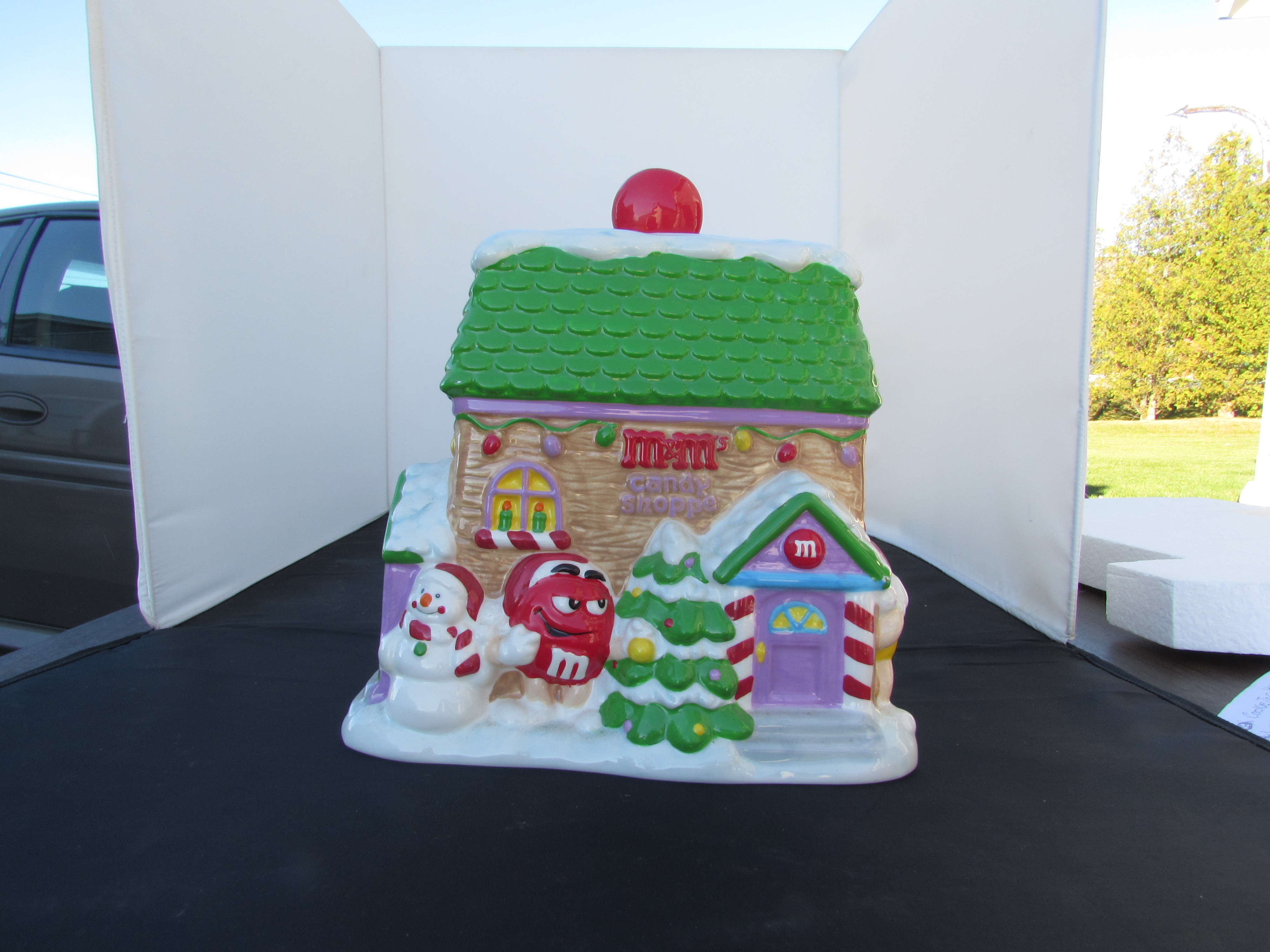 M & M Candy Shoppe Cookie Jar 2003