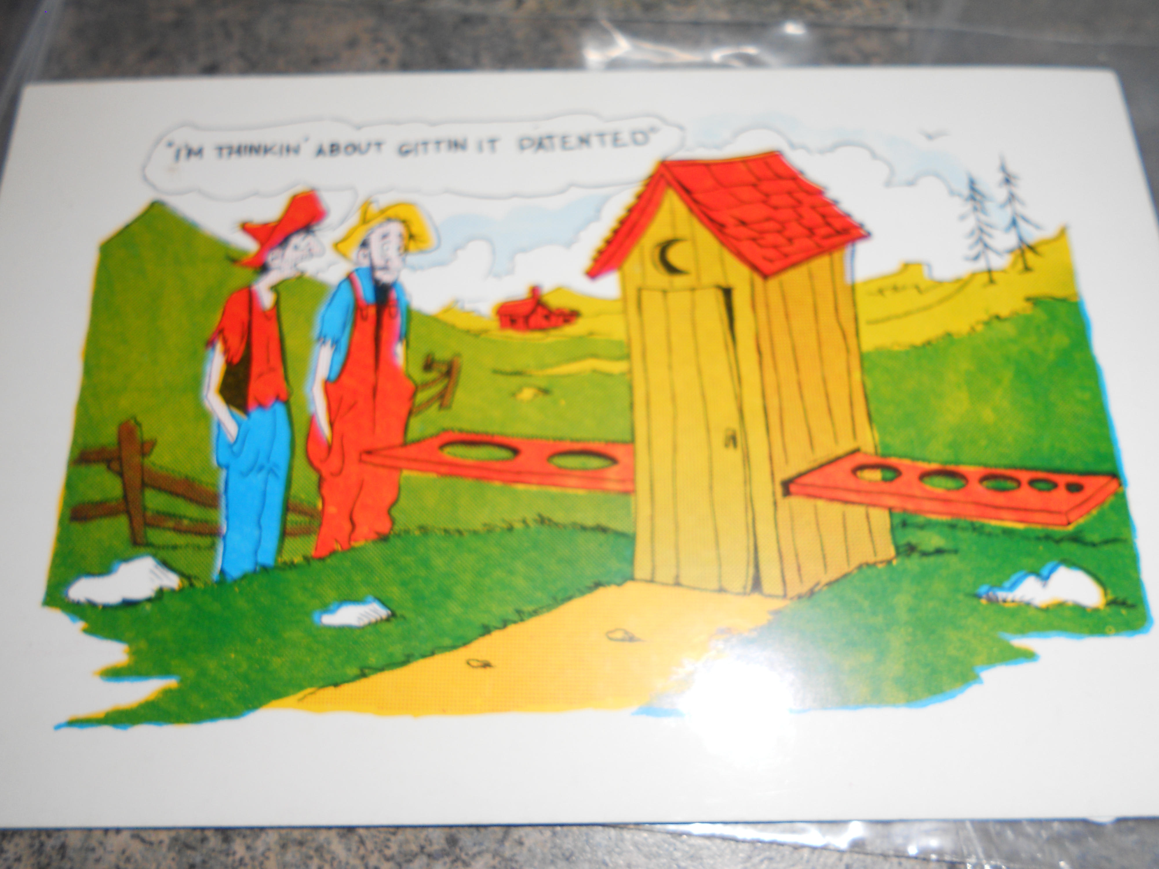 Novelty Postcard, Unused