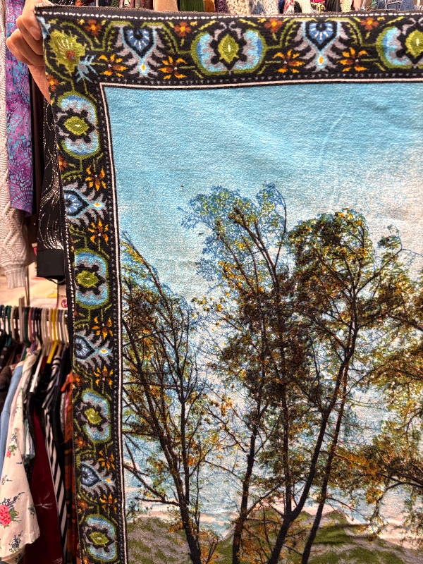 ATC New York Tapestry 33" X 79" Lake Goose Tree Scenic