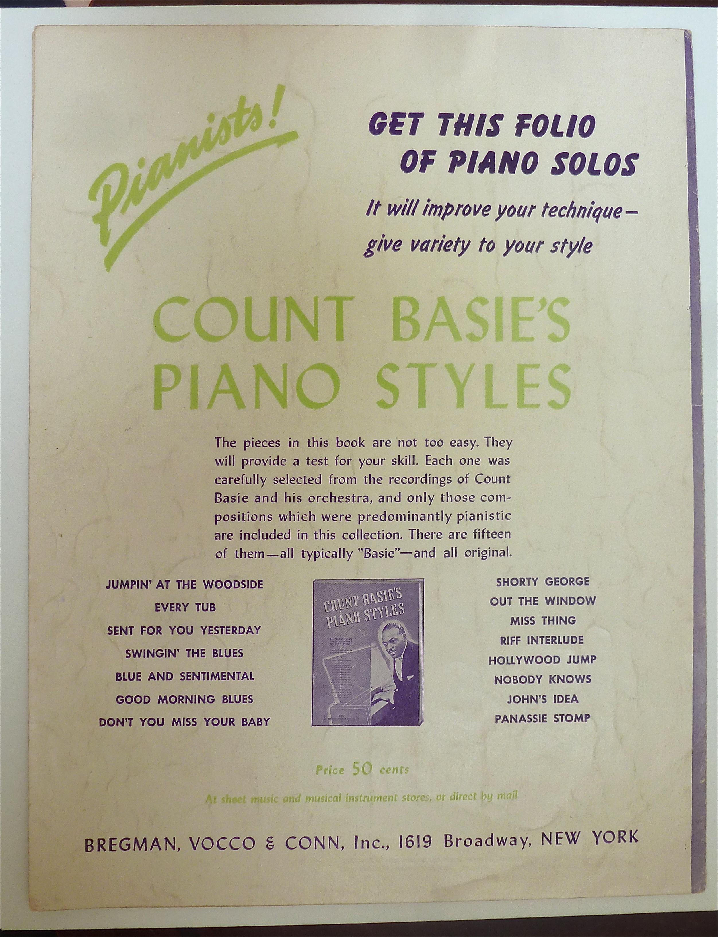 Sheet Music 1941 Why Don't We Do This More Often
